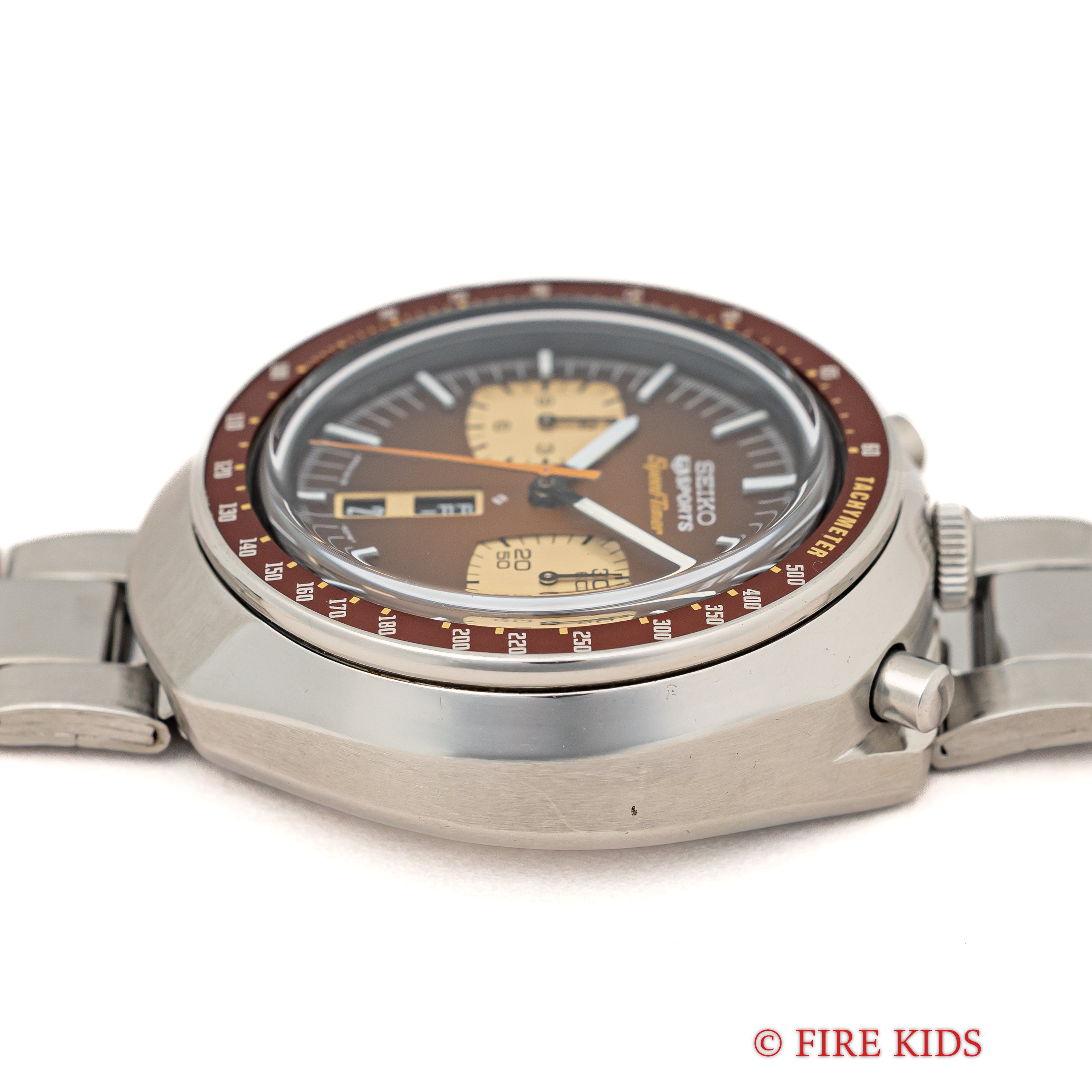 セイコー 1976年製 茶馬 Ref.6138-0040 5スポーツ スピードタイマー 国内仕様 セイコーブレス
