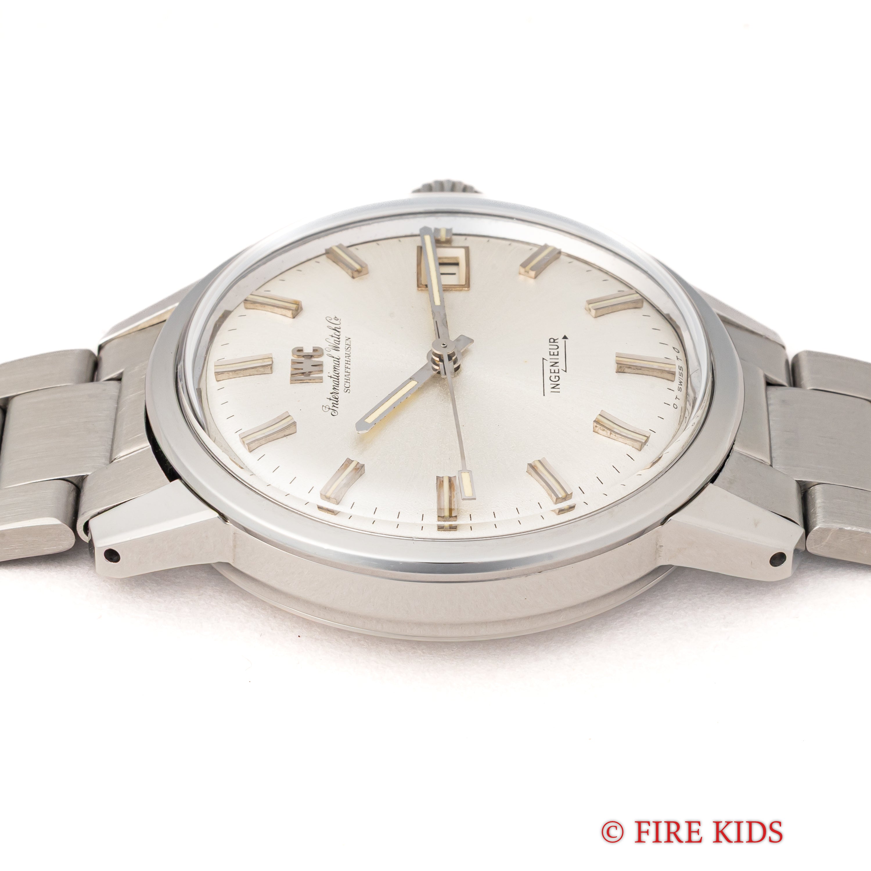 IWC	インヂュニア ジャンボ Ref.866A シグマダイヤル 1971年製 純正3連ブレス インヂュニア2ndモデル