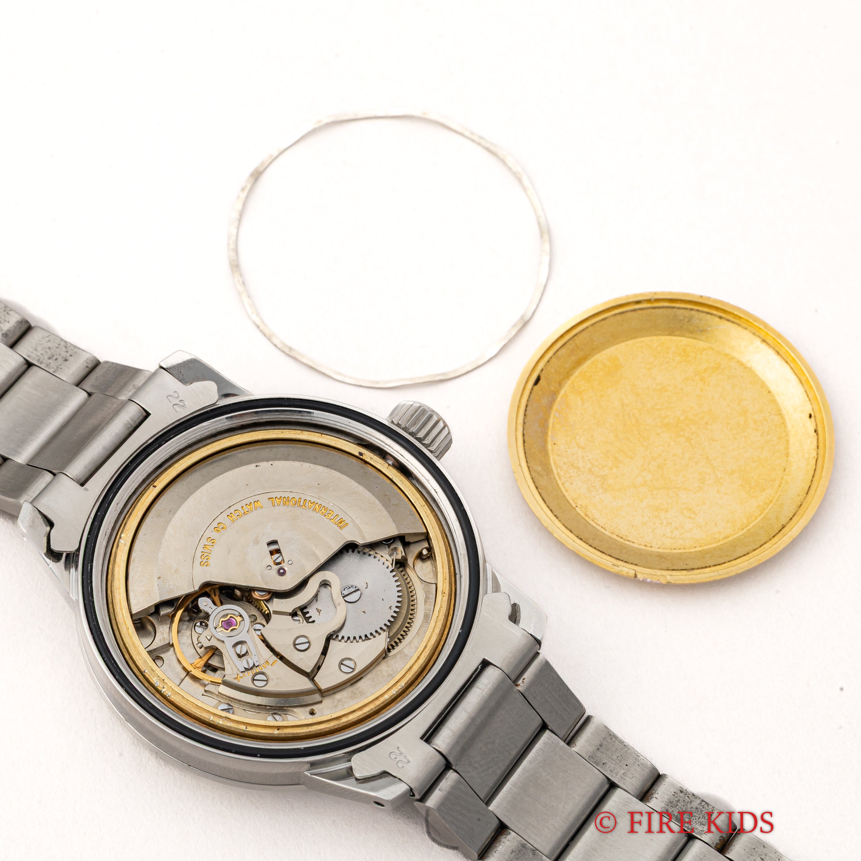 IWC	インヂュニア ジャンボ Ref.866A シグマダイヤル 1971年製 純正3連ブレス インヂュニア2ndモデル