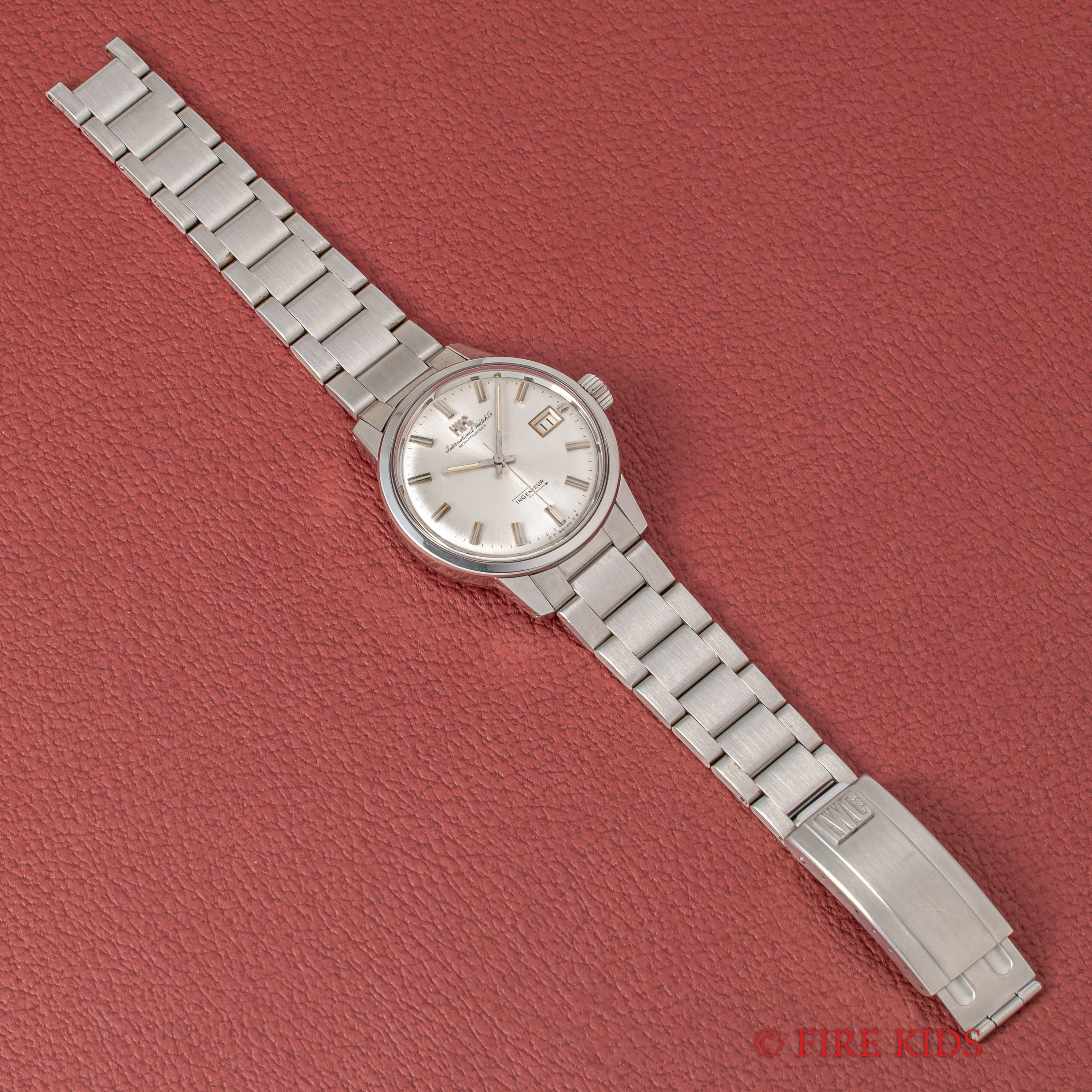 IWC	インヂュニア ジャンボ Ref.866A シグマダイヤル 1971年製 純正3連ブレス インヂュニア2ndモデル