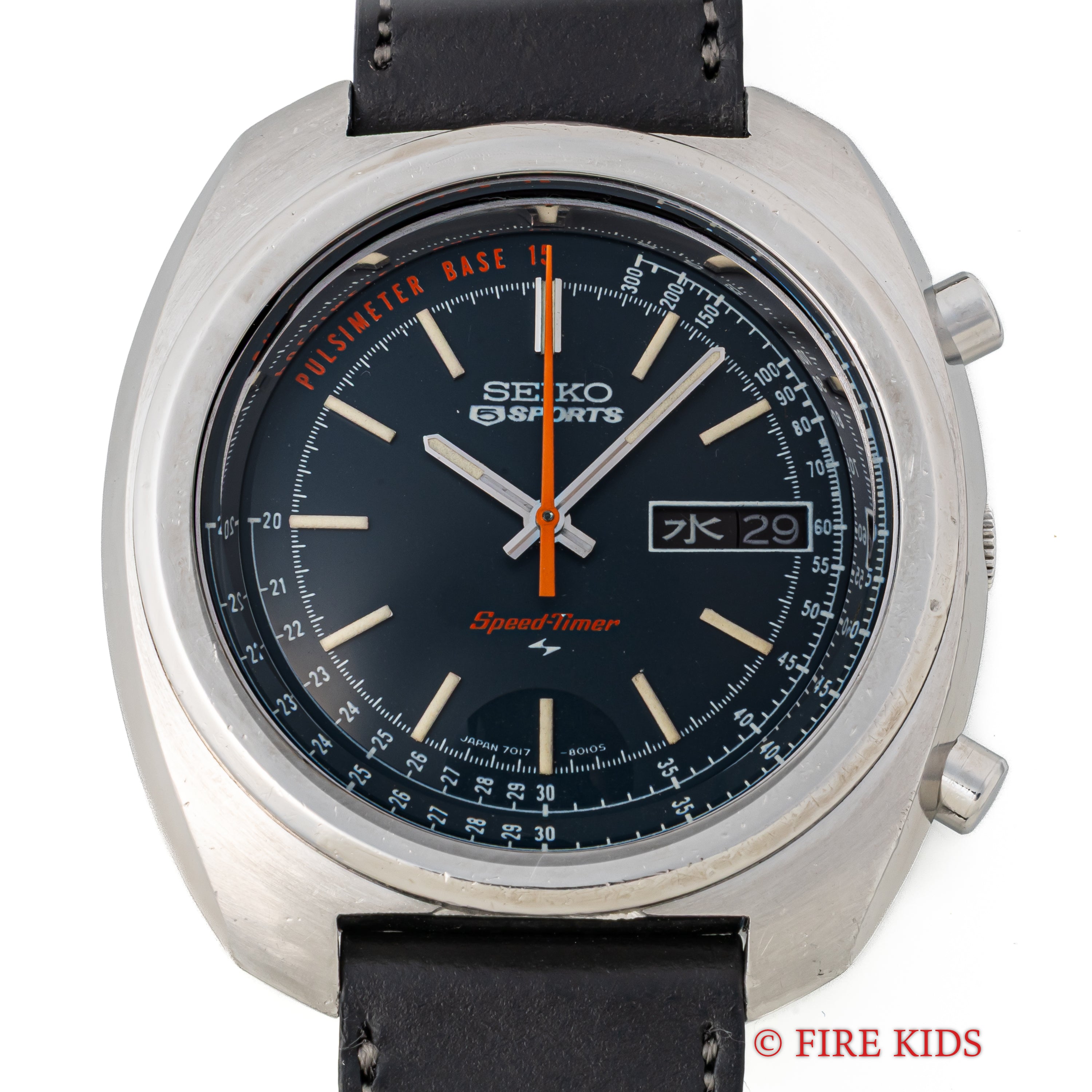 セイコー 5スポーツ スピードタイマー 1972年製 Ref.7017-8000 パルスメーター