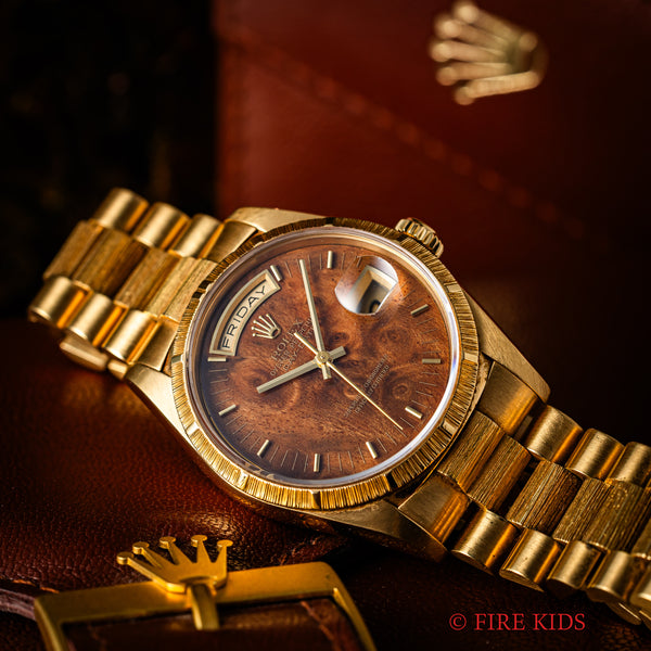 もり。様 ロレックス デイデイト 1993年製 Ref.18248 マホガニーダイヤル