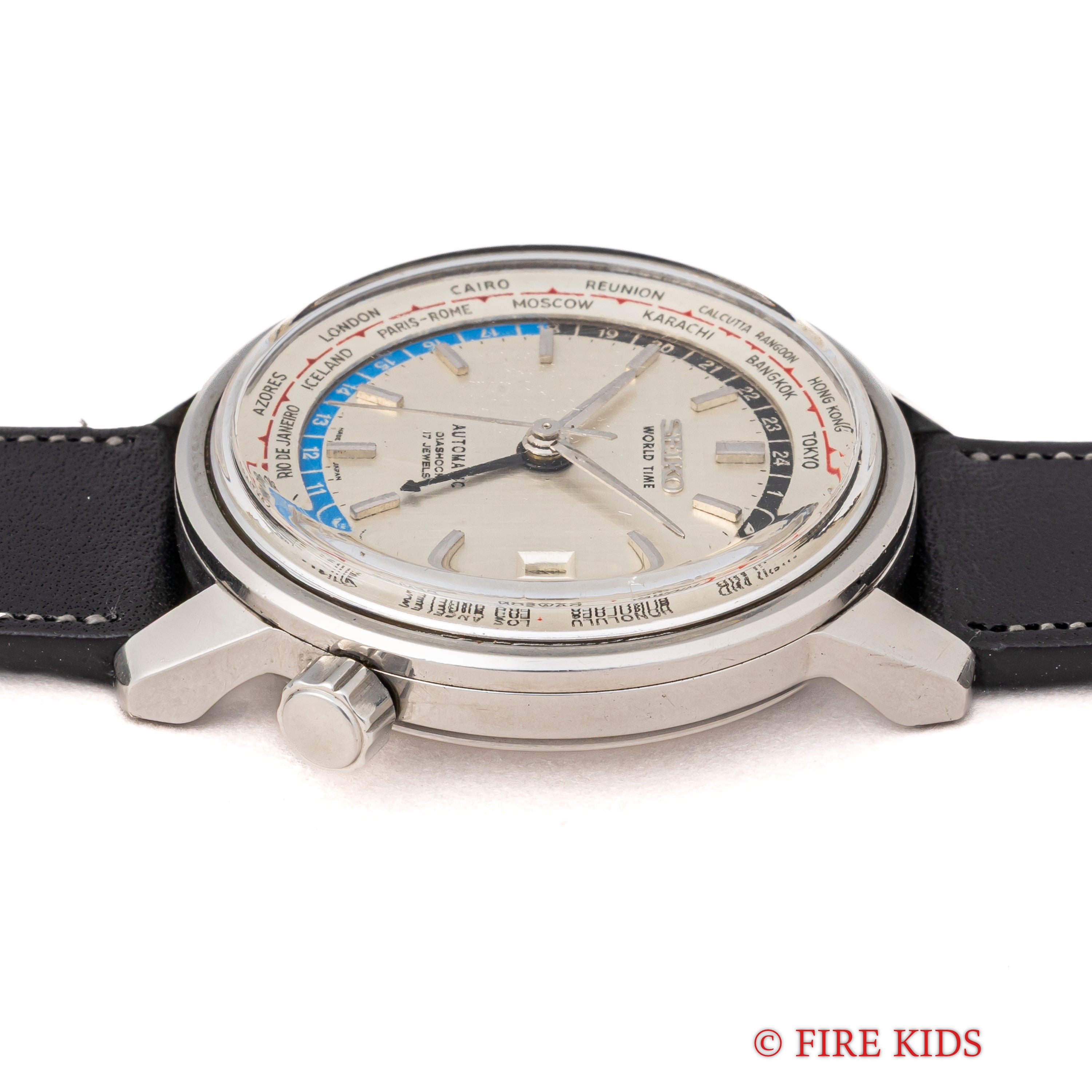 セイコー ワールドタイム 1964年製 Ref.6217-7000 聖火マーク 自動巻き