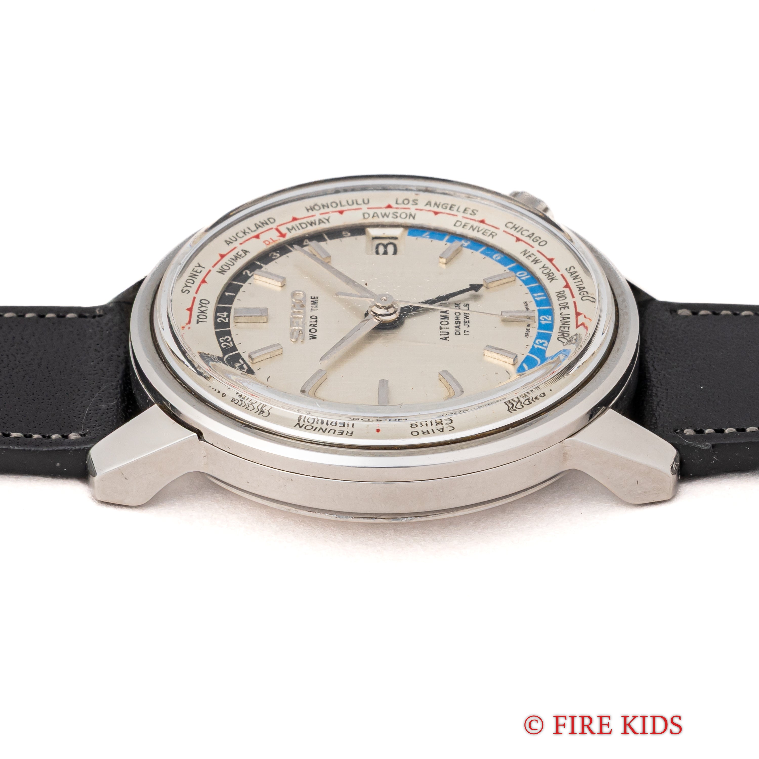 セイコー ワールドタイム 1964年製 Ref.6217-7000 聖火マーク 自動巻き
