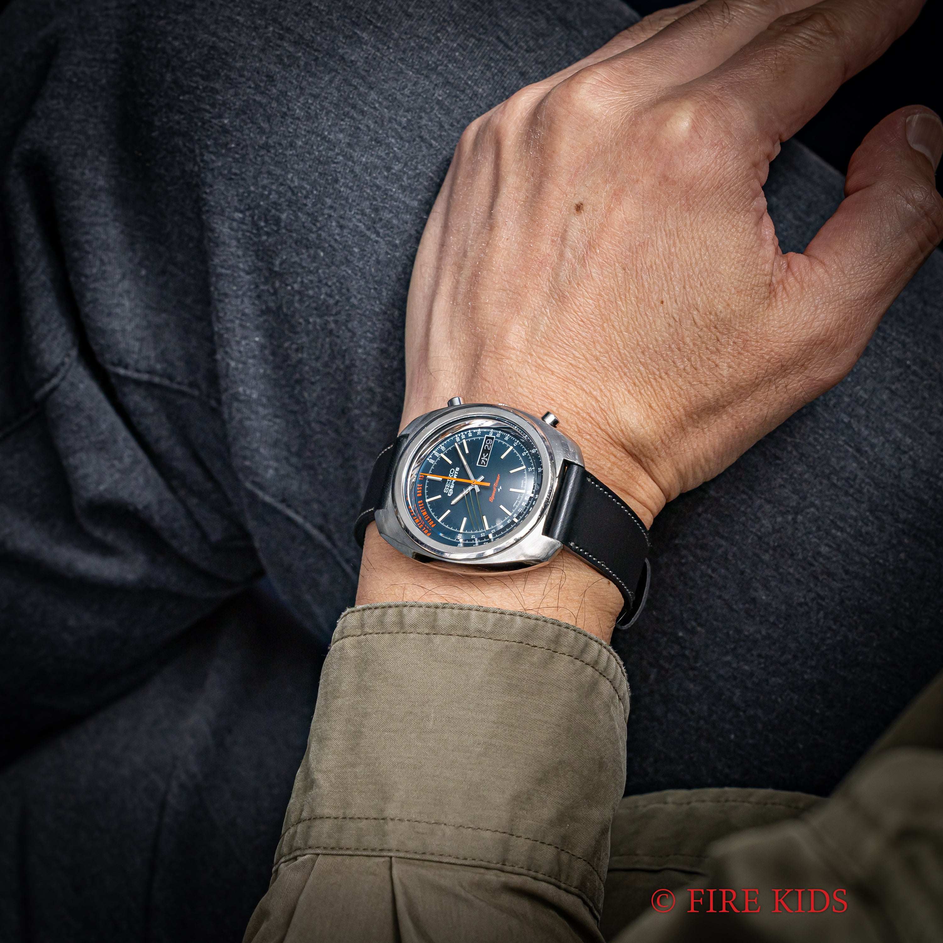 セイコー 5スポーツ スピードタイマー 1972年製 Ref.7017-8000 パルスメーター