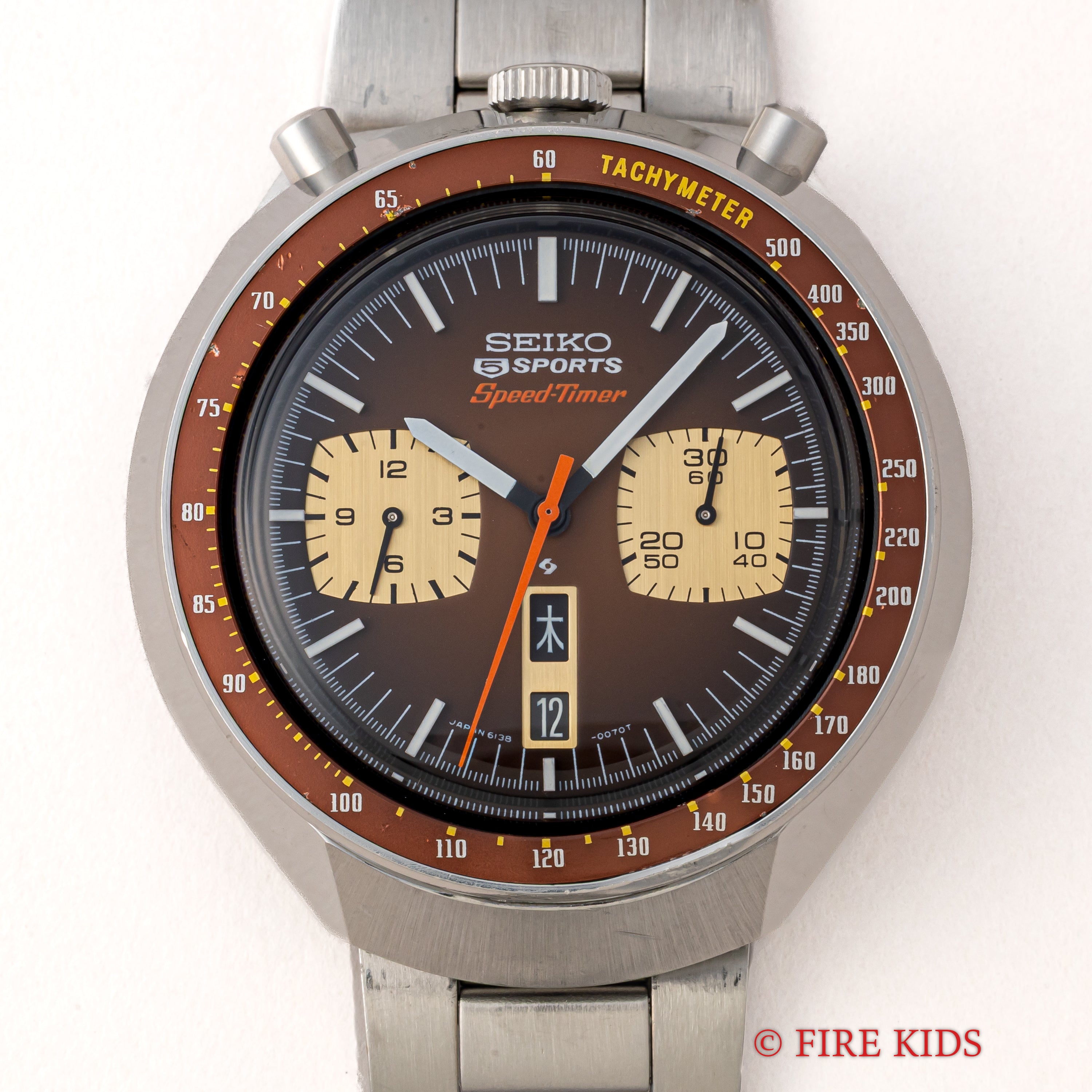 セイコー 1974年製 茶馬 Ref.6138-0040 5スポーツ スピード