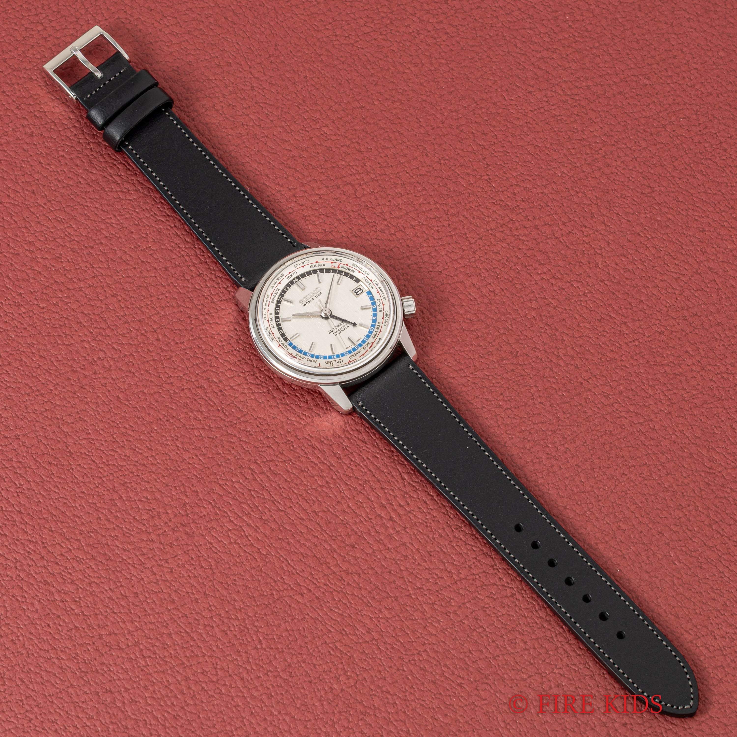 セイコー ワールドタイム 1964年製 Ref.6217-7000 聖火マーク 自動巻き