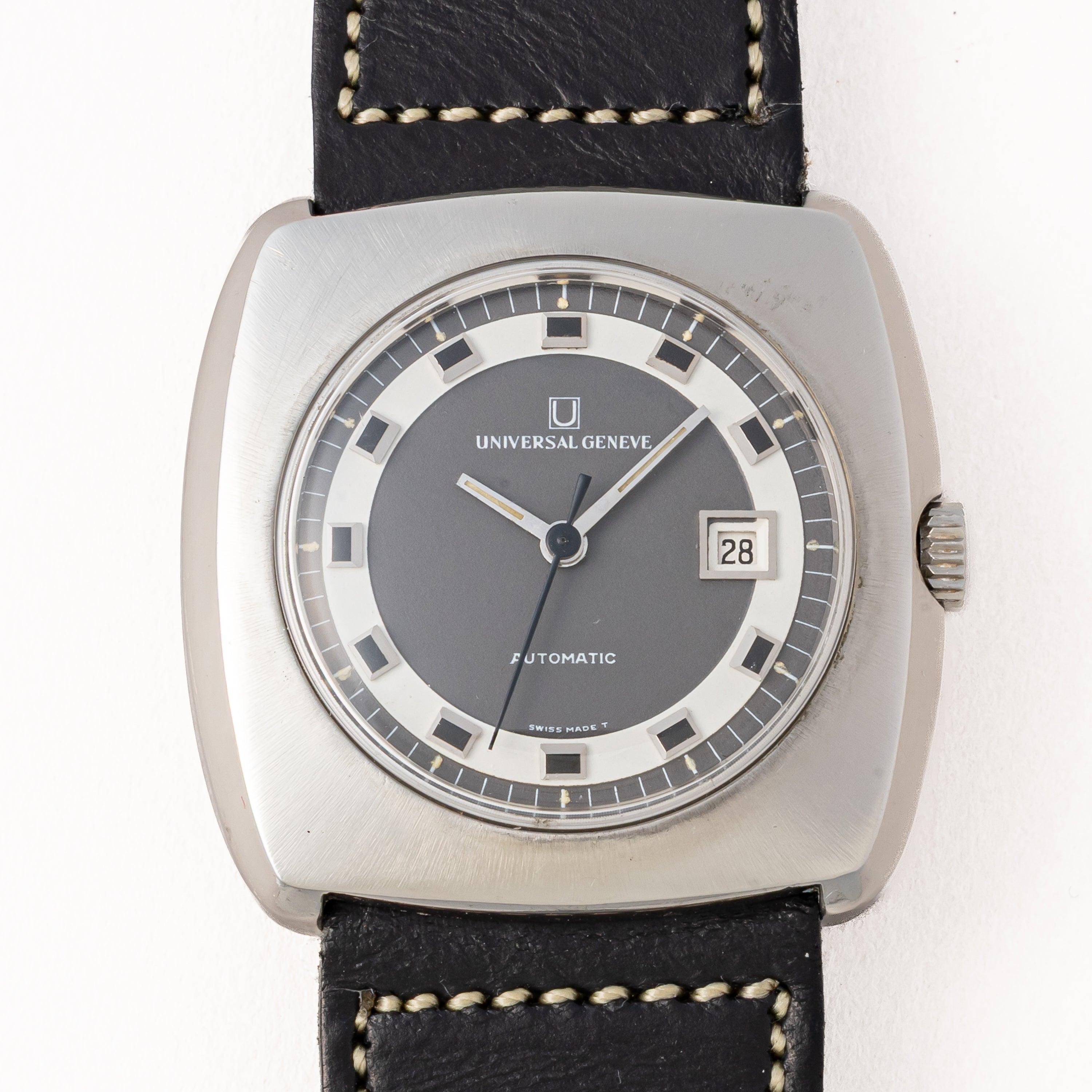 ユニバーサルジュネーブ スクエアケース 自動巻き 1970年代 Ref