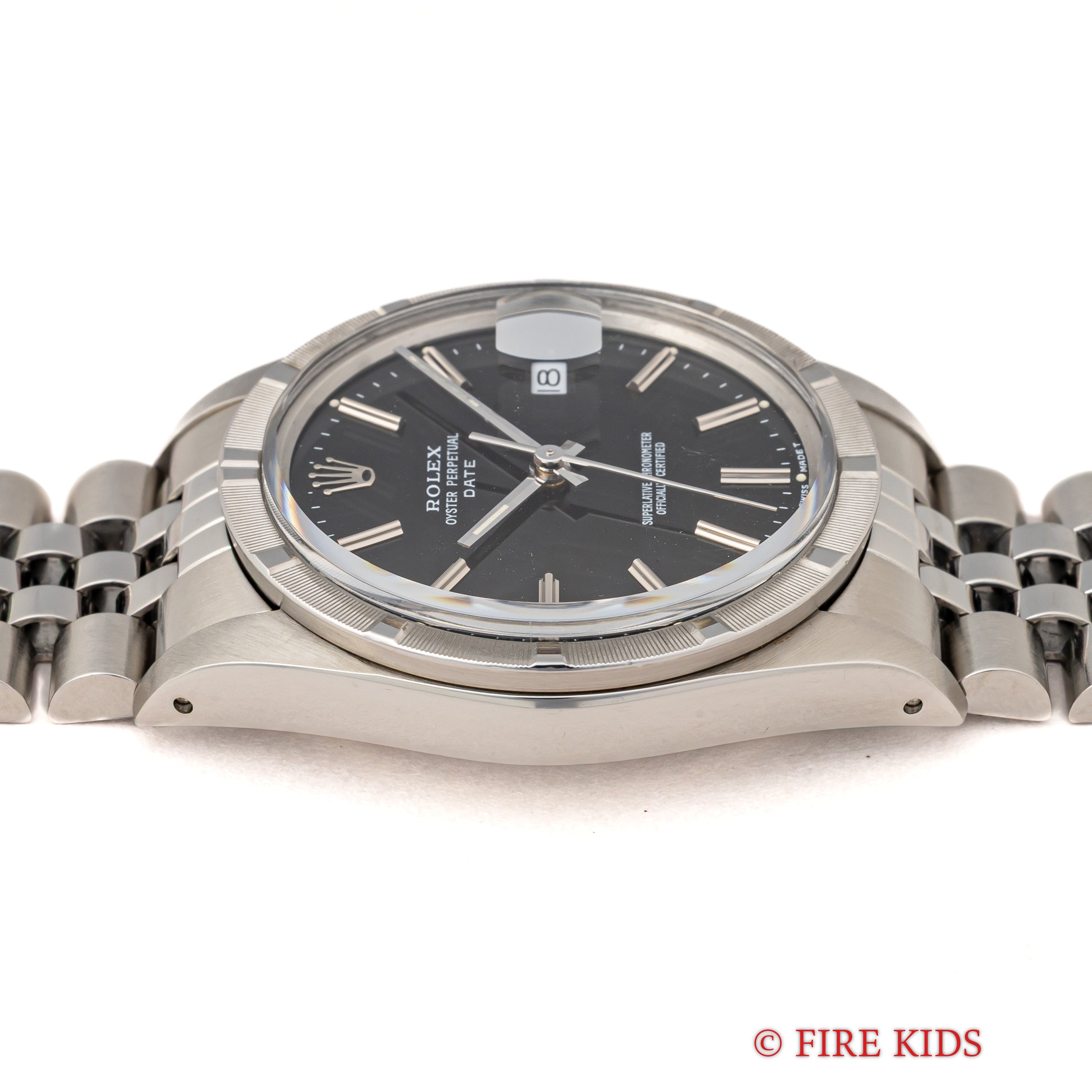 ロレックス Ref.15010 1987～88年製 オイスターパーペチュアルデイト R番ブラック ジュビリーブレス