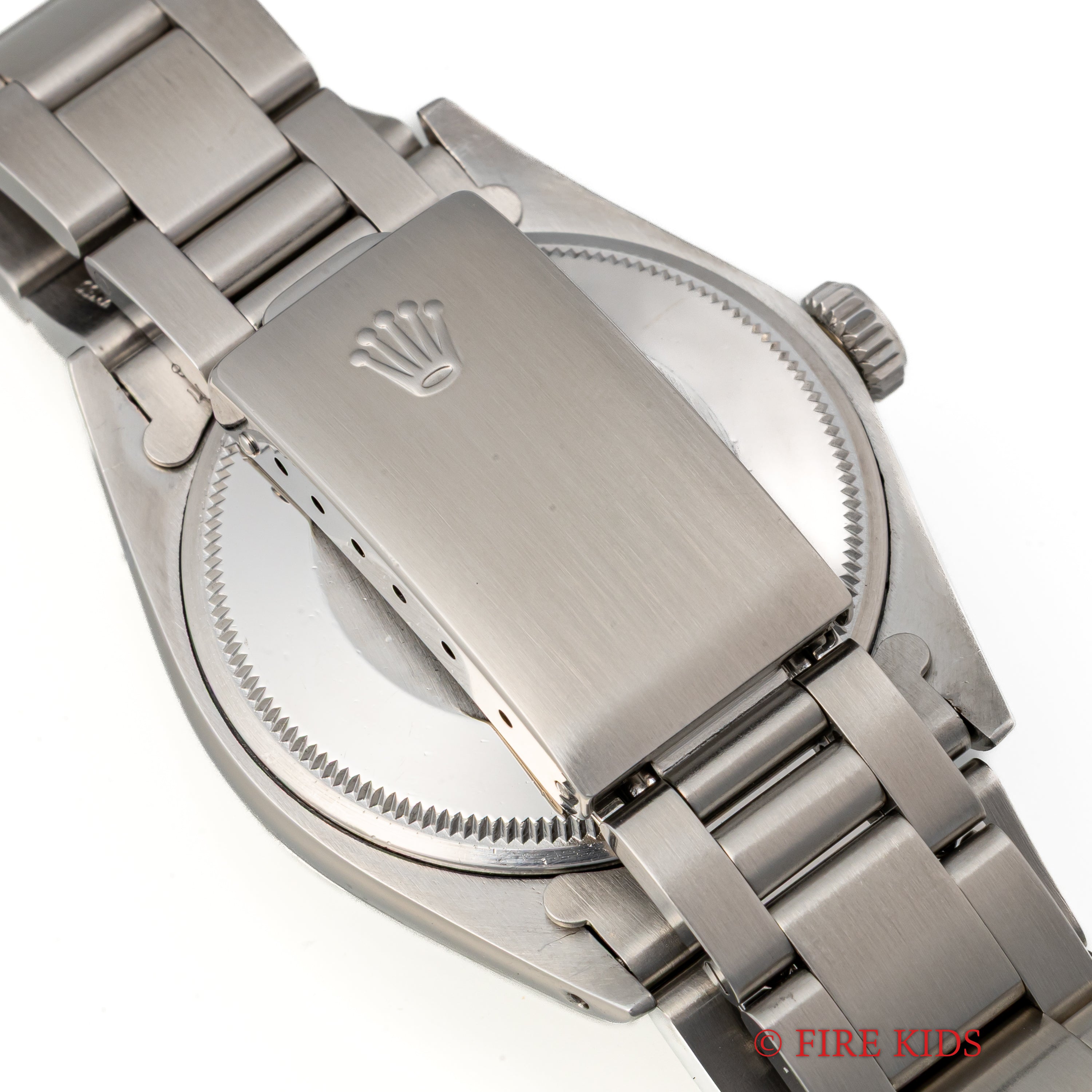 ロレックス オイスターパーペチュアルデイト ブルーブリックダイアル 自動巻き 1971年製 Ref.1500 Cal.1570