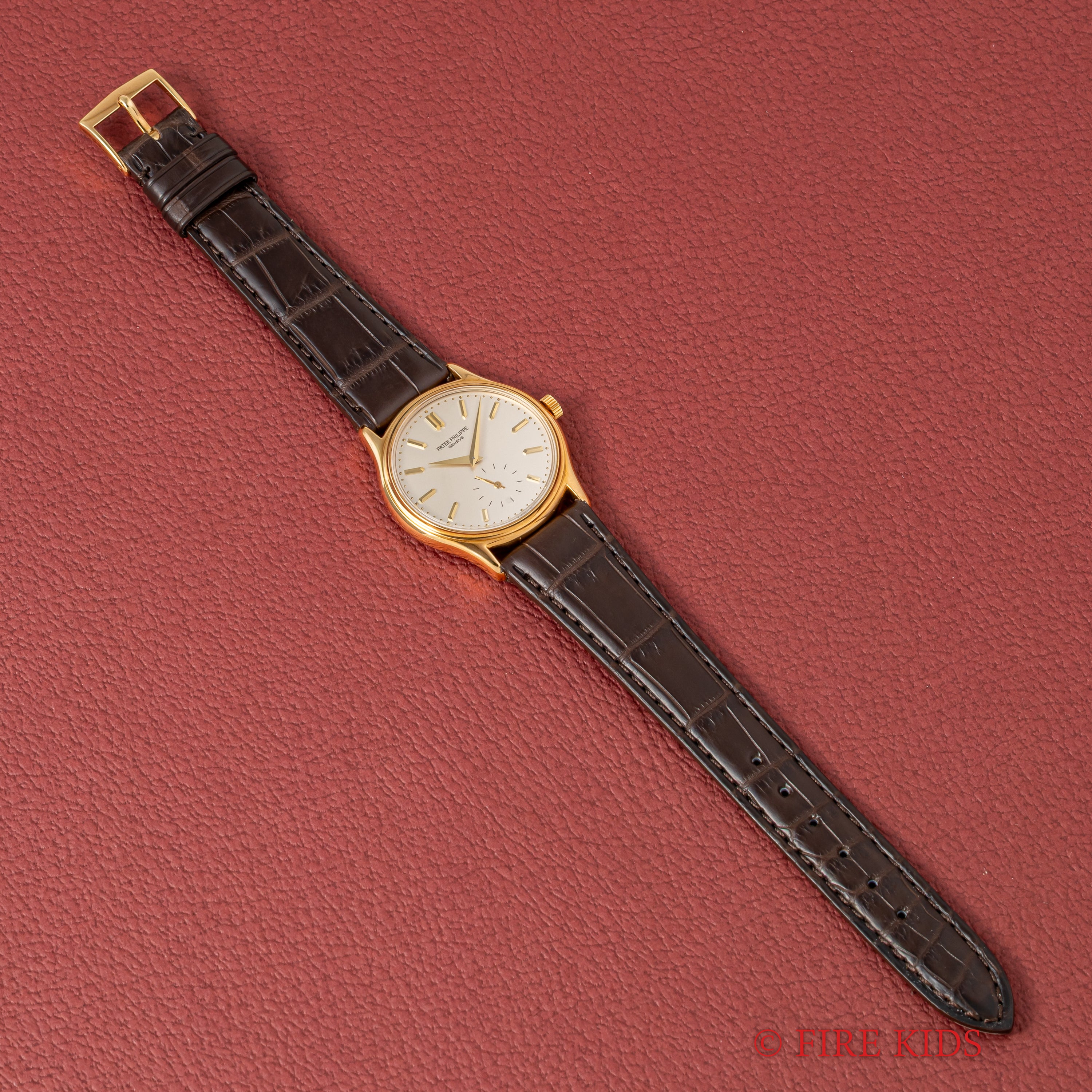 パテック・フィリップ カラトラバ 1990年製（平成2年製）Ref.3923 Cal.215 純正尾錠 ギャラ