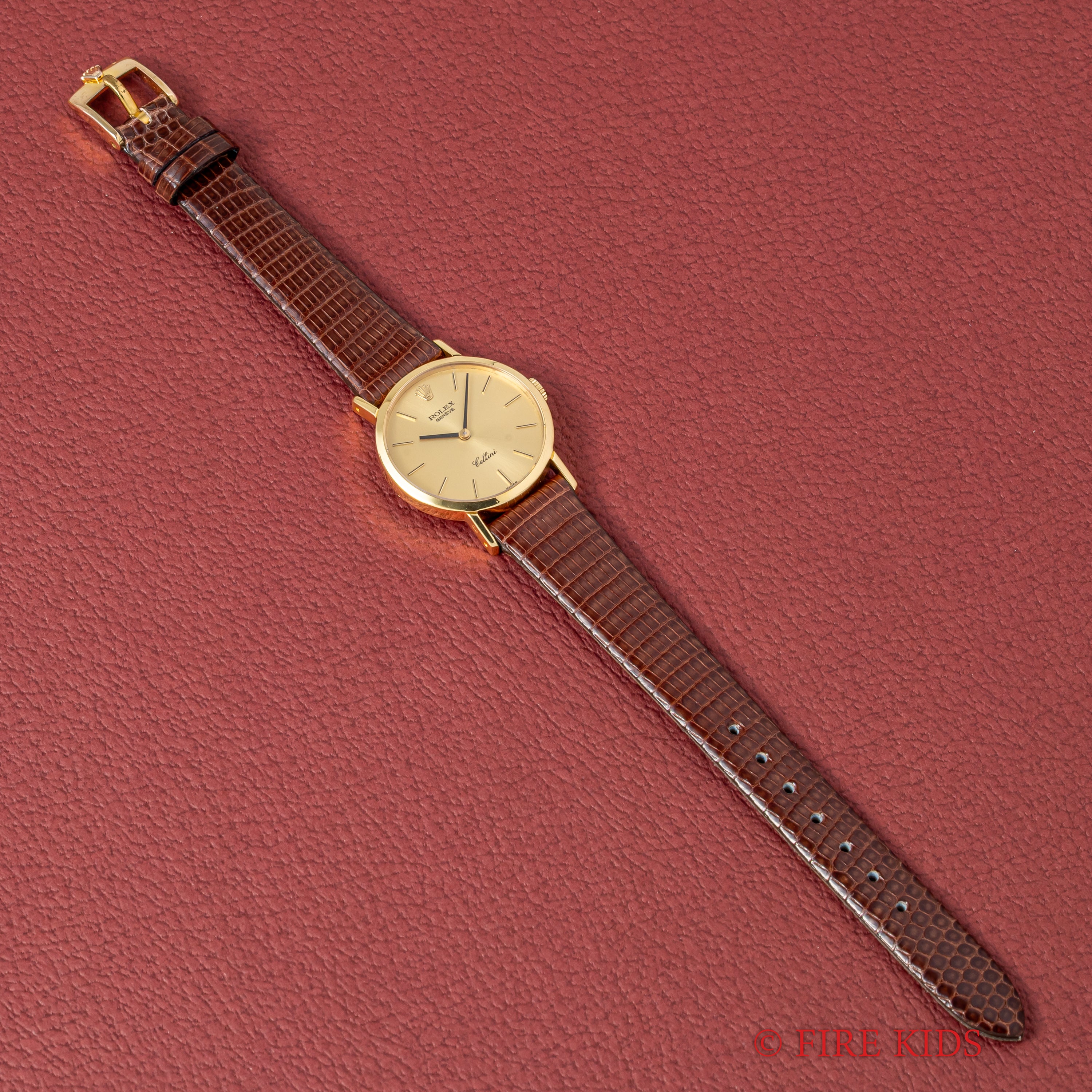 ロレックス チェリーニ レディース 1975年製 Ref.4109 18金無垢 純正GP尾錠付