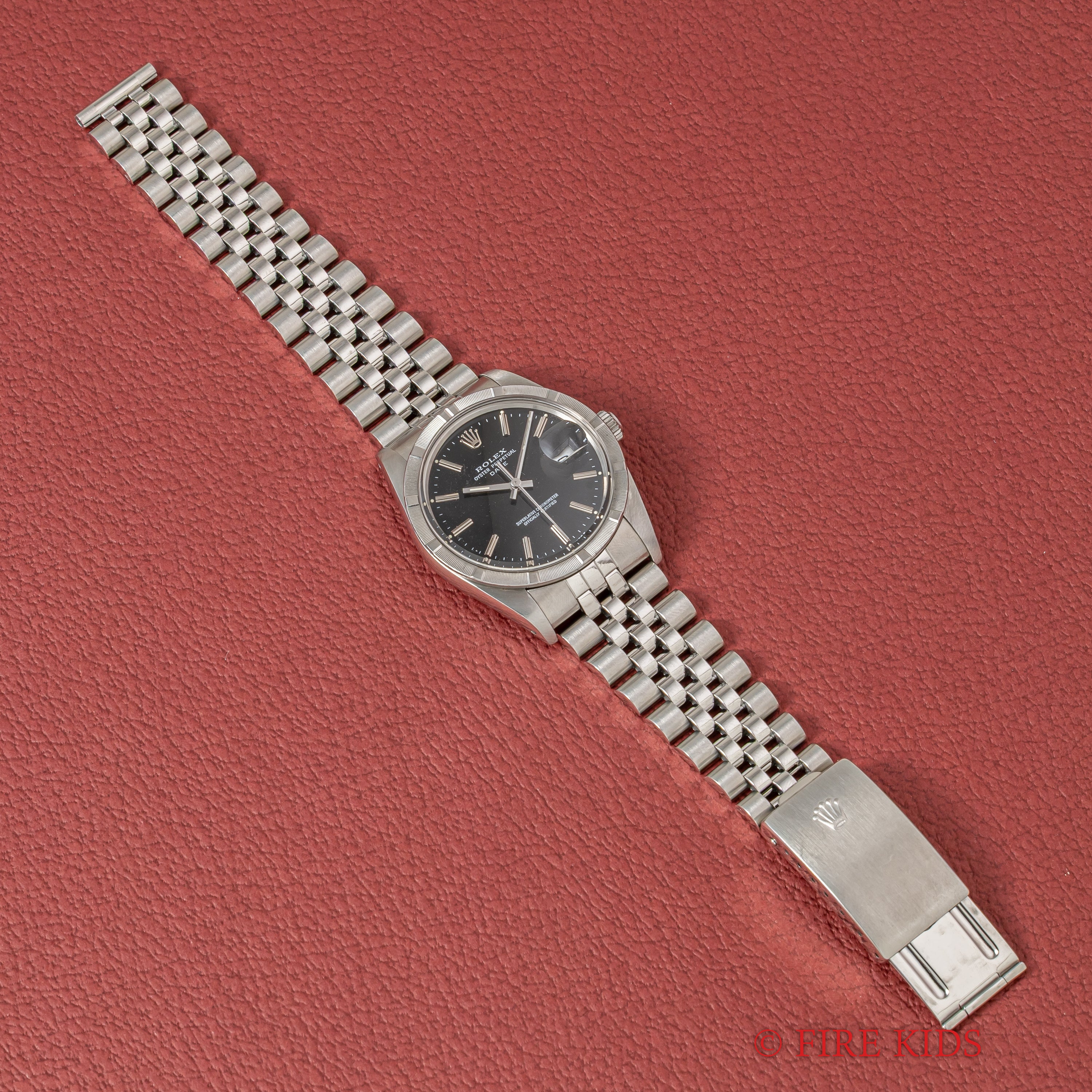 ロレックス Ref.15010 1987～88年製 オイスターパーペチュアルデイト R番ブラック ジュビリーブレス