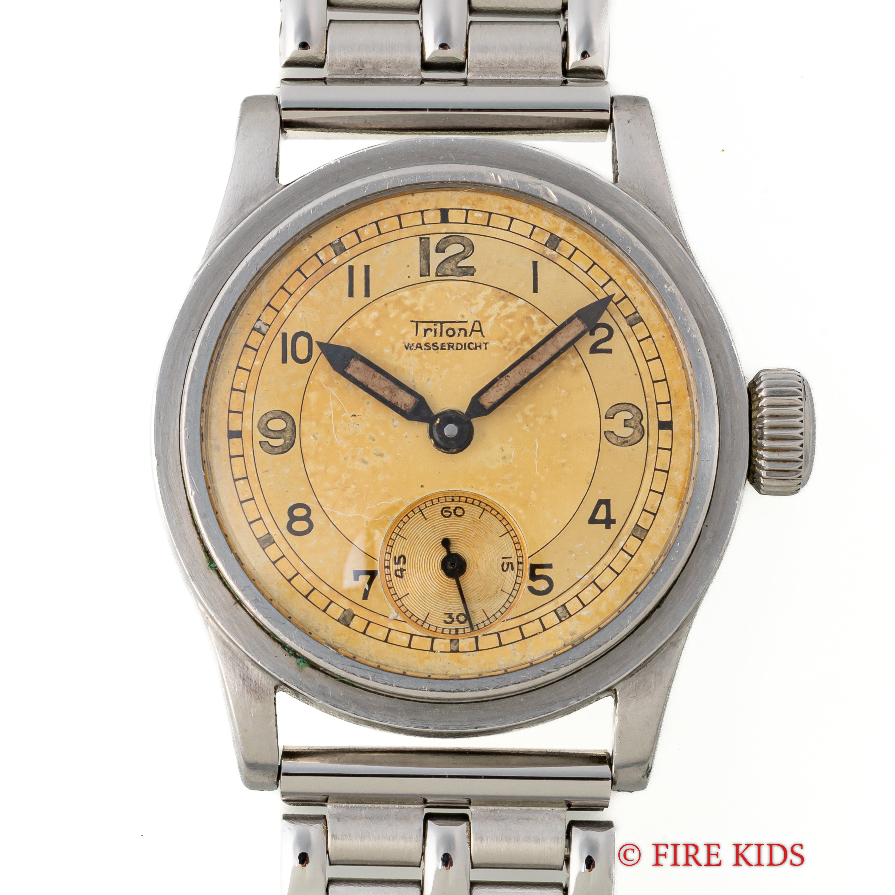 トリトーナ トレタケ 1940年代製 ドイツ時計 トレタケ ステップベゼル