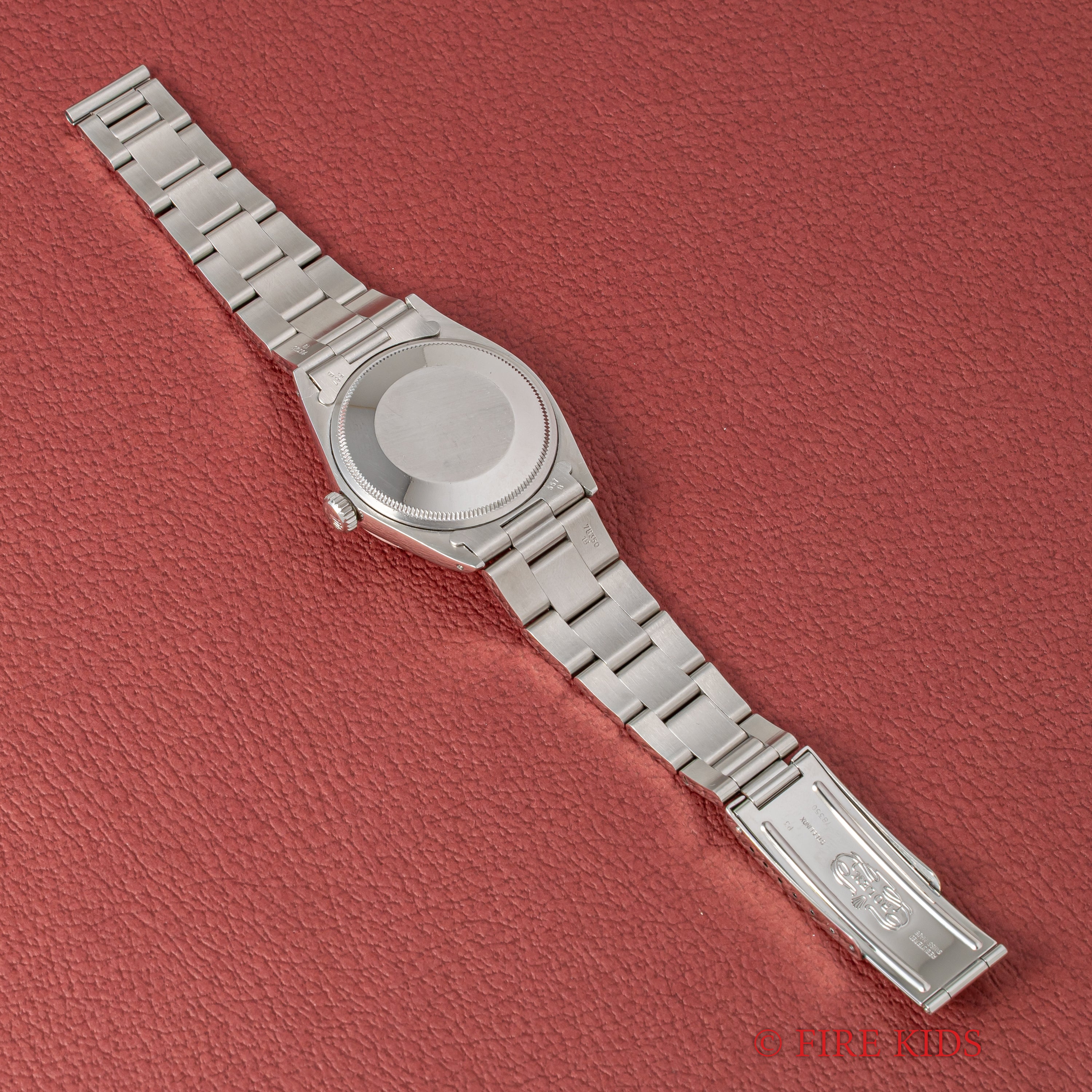 ロレックス オイスターパーペチュアルデイト ブルーブリックダイアル 自動巻き 1971年製 Ref.1500 Cal.1570