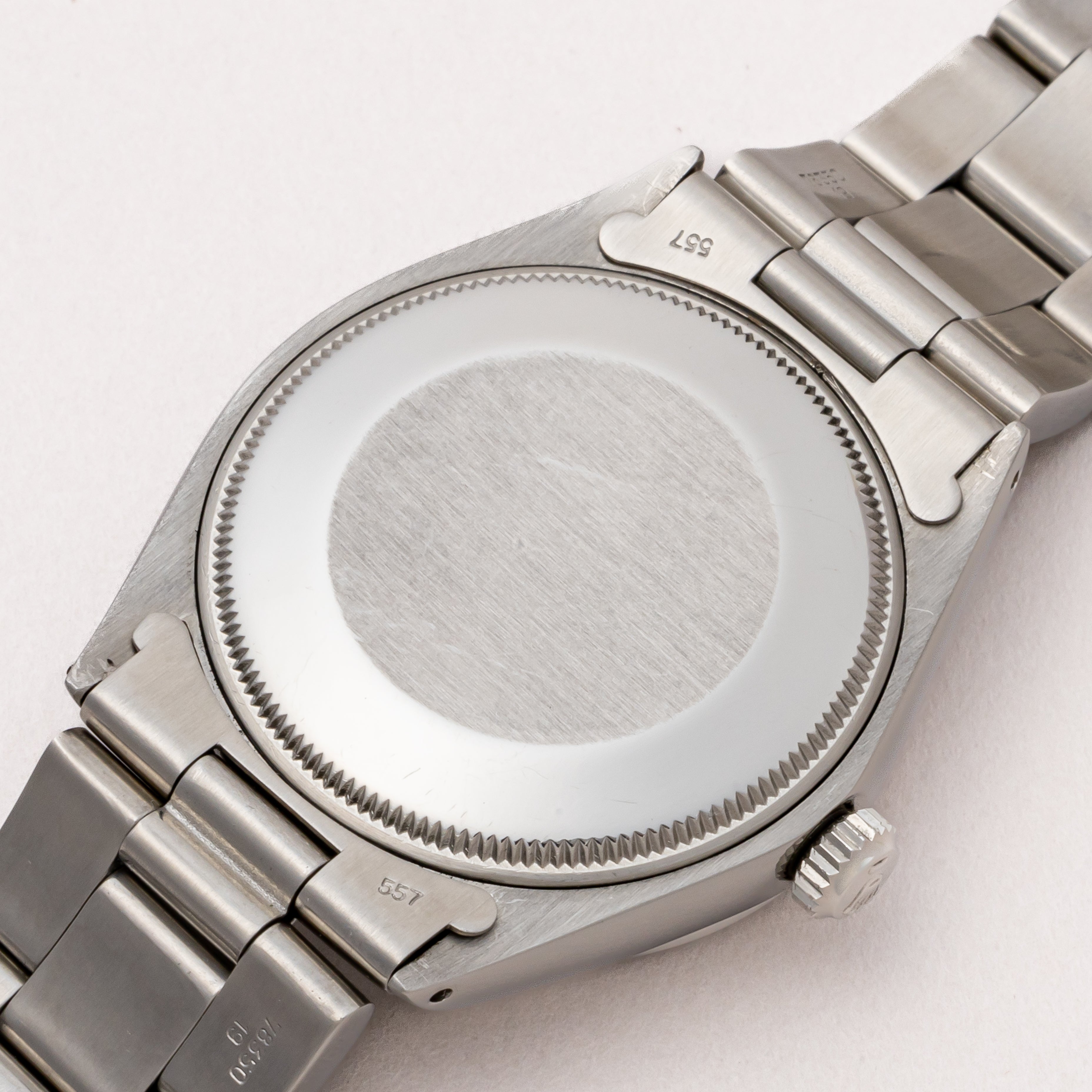 ロレックス エアキング 1972年製 Ref.5500 マットブラックダイヤル 純正オイスターブレス
