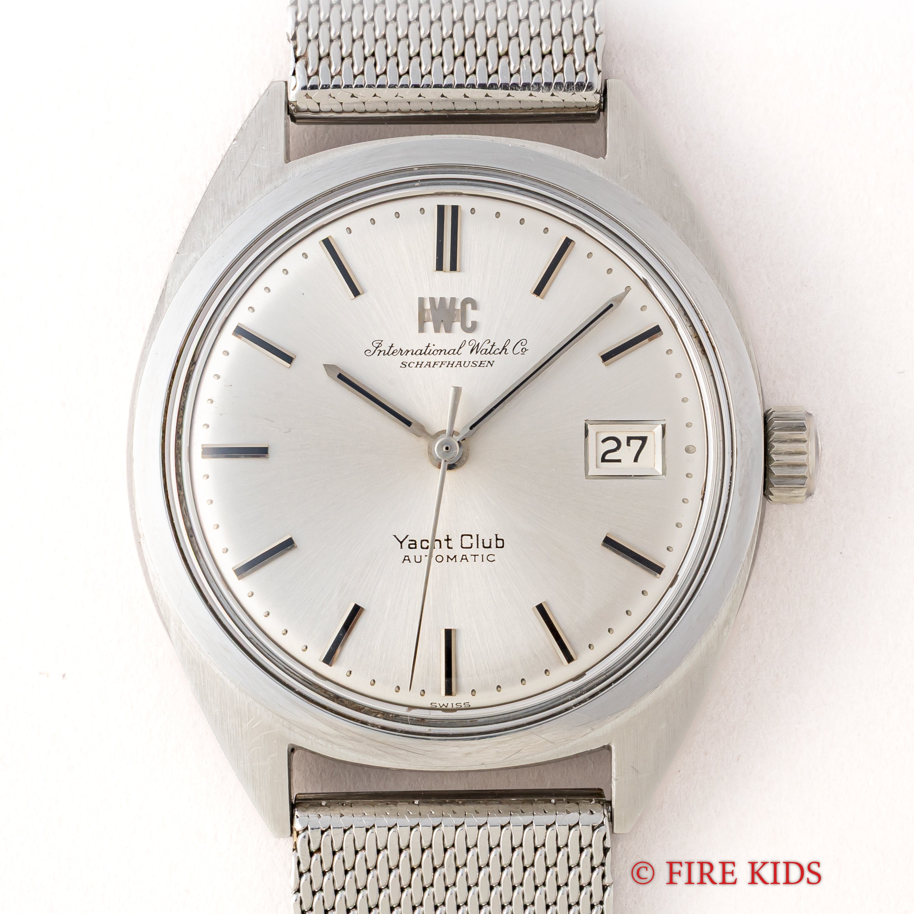 IWC ヨットクラブ 1973年製 シルバーダイヤル ペラトン式自動