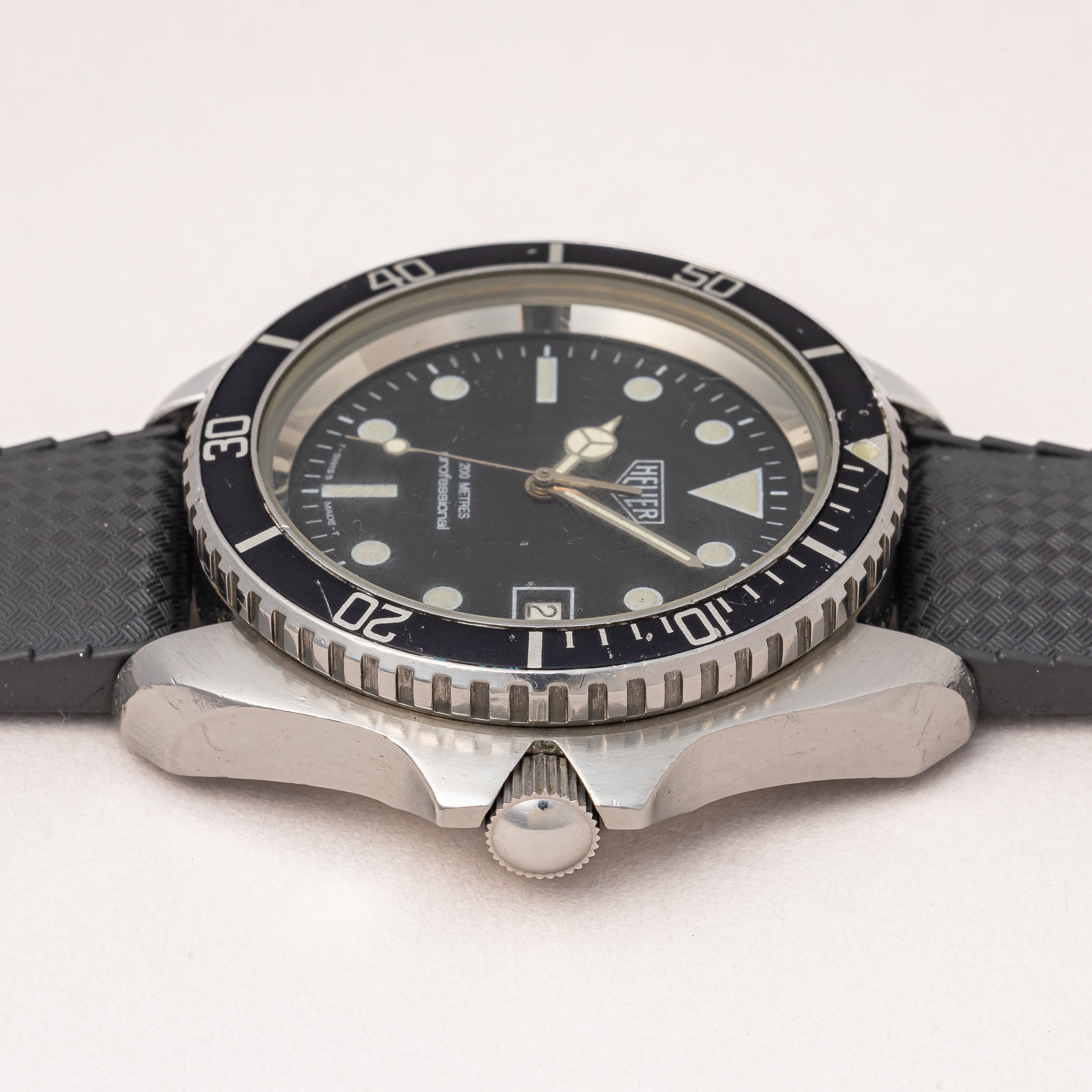 ホイヤー ダイバー 200m 1980年代製 Ref.844-2 箱付き