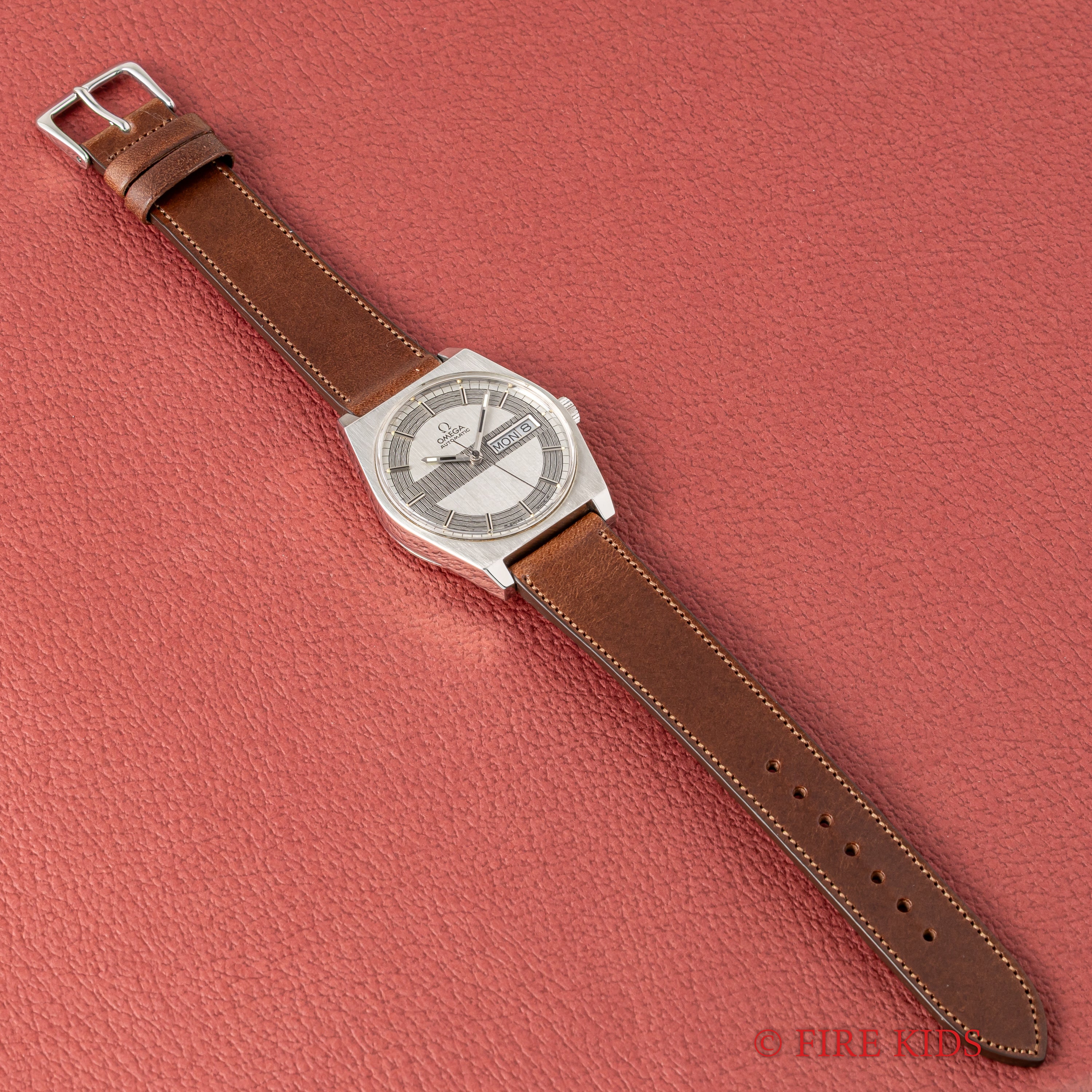 オメガ バーコードダイヤル 自動巻き 1969年製 Ref.166.0141 デイデイト