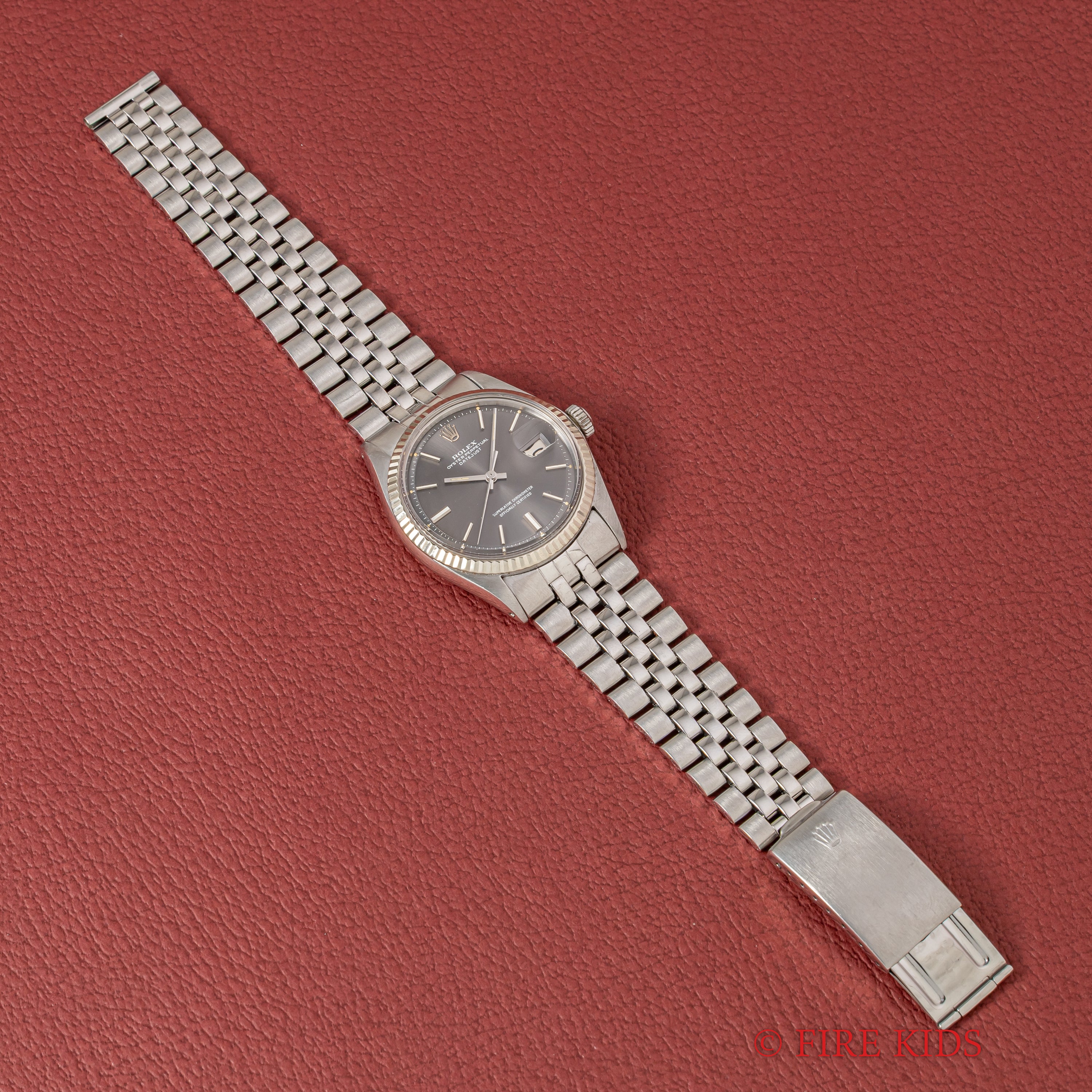 ロレックス デイトジャスト 1972年製 Ref.1601 グレーゴーストダイヤル 純正ジュビリーブレス