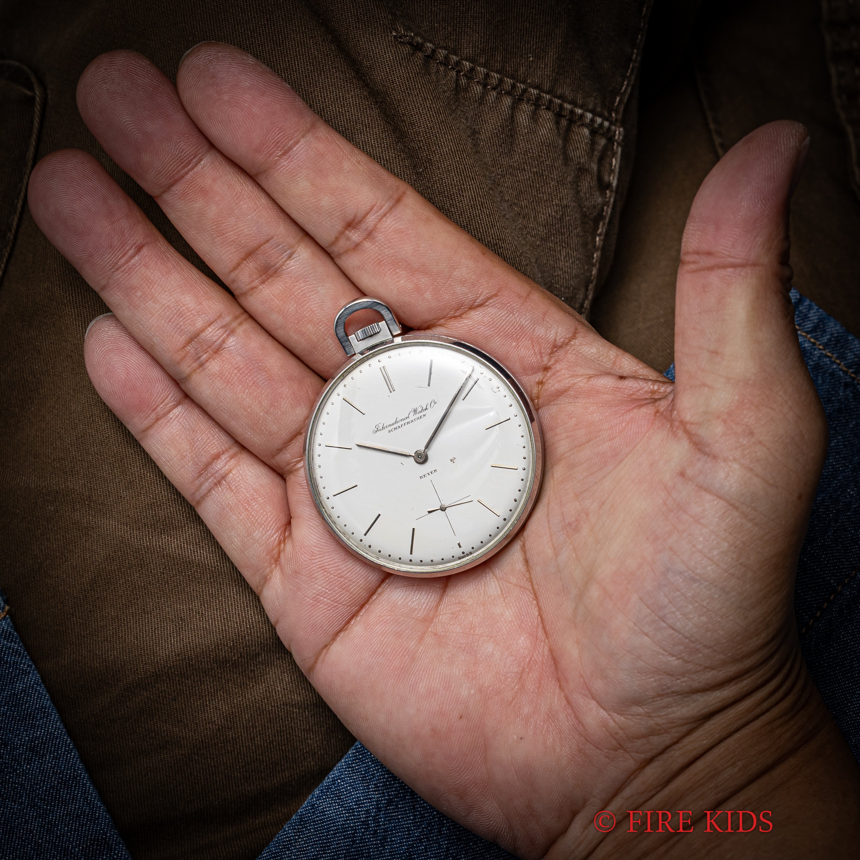 IWC 懐中時計 BEYERダブルネーム Cal.97 スモールセコンド 1963年製 IWC 懐中時計 BEYERダブルネーム Cal.97 スモールセコンド 1963年製