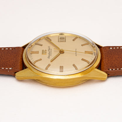 IWC ラウンドケース 1970年製/昭和45年製 18金イエローゴールド Ref.R810A