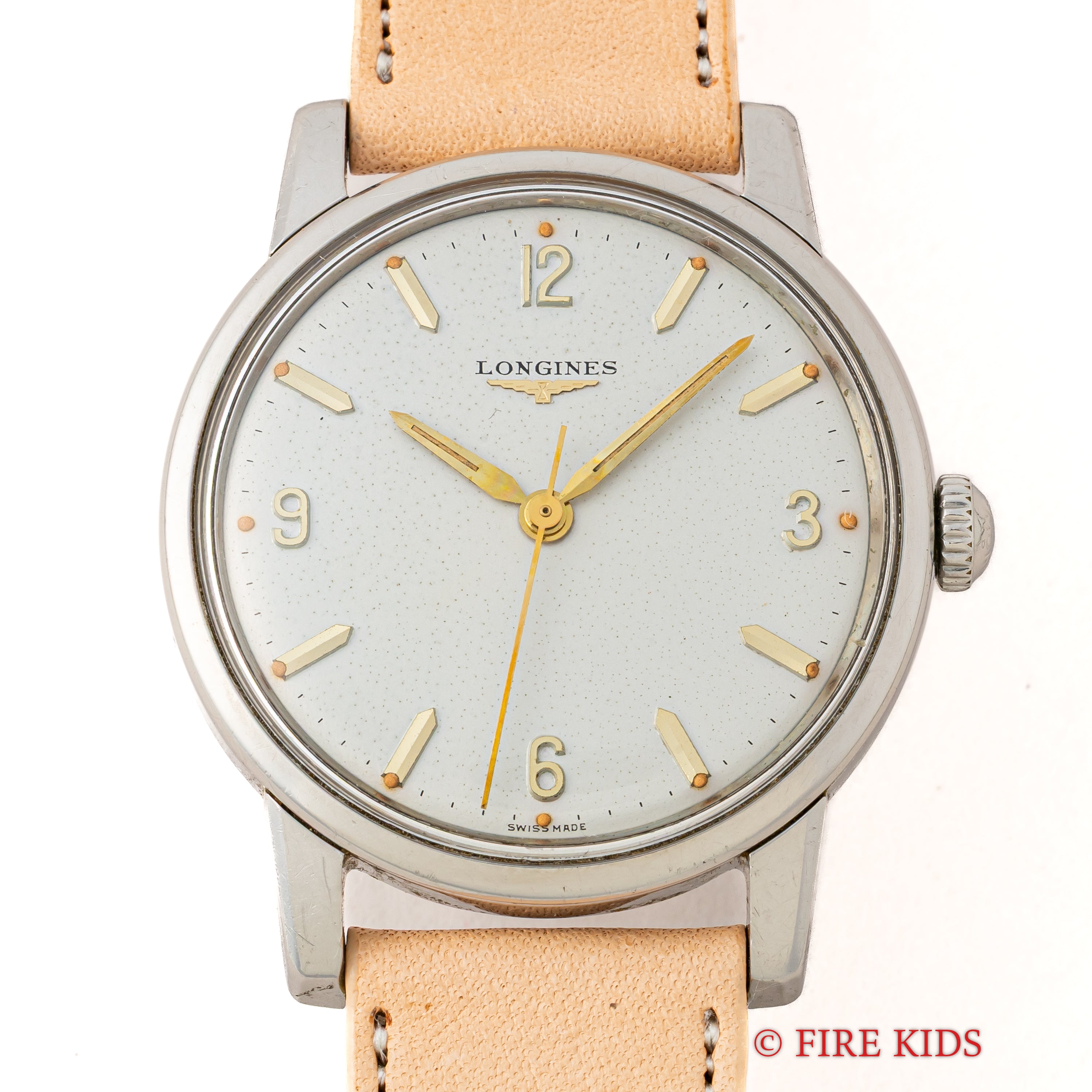 ロンジン ラウンド 飛びアラビアダイアル Ref.7177-1