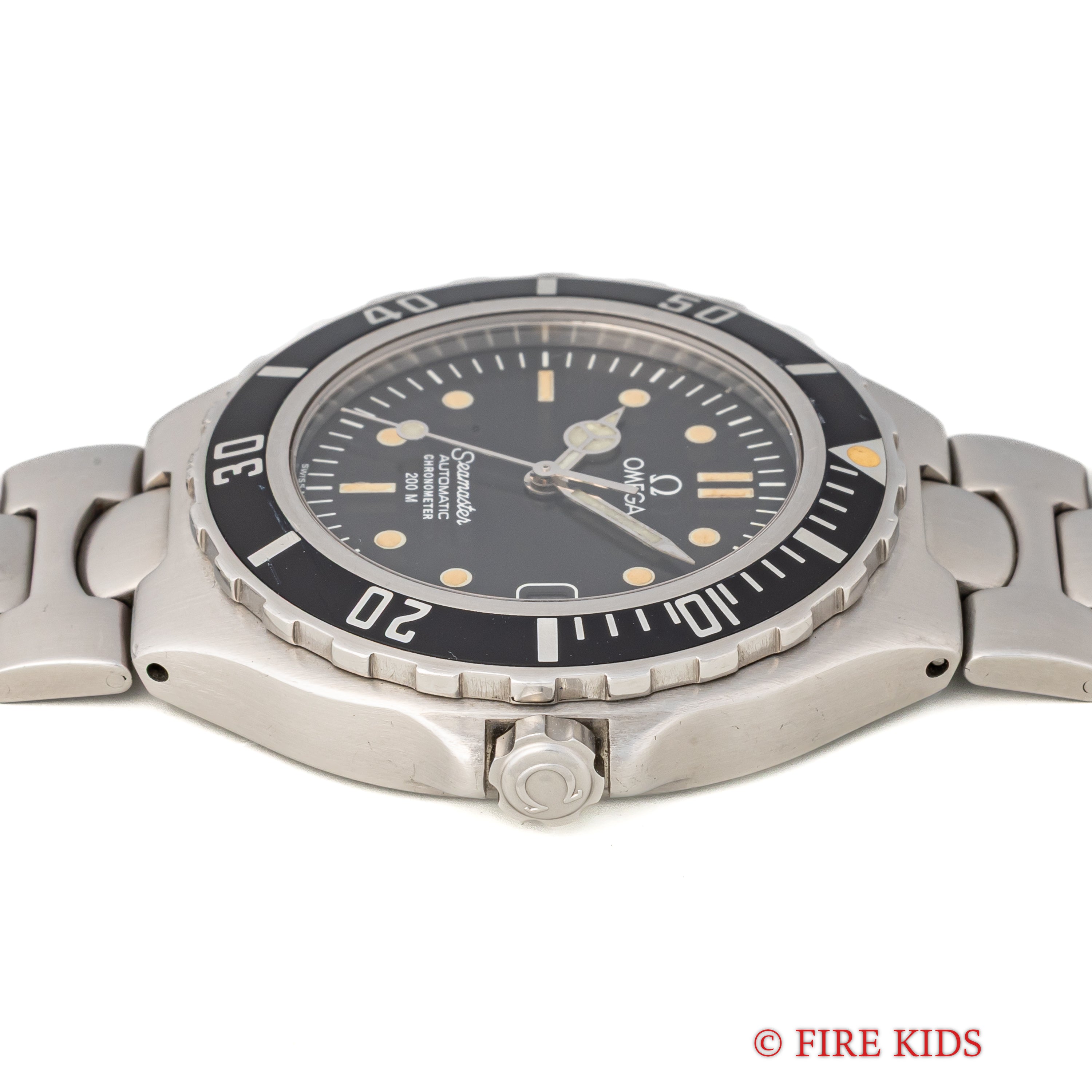 オメガ シーマスター200m プレボンド ミッドサイズ 1988年製 自動巻き ジェンタデザイン