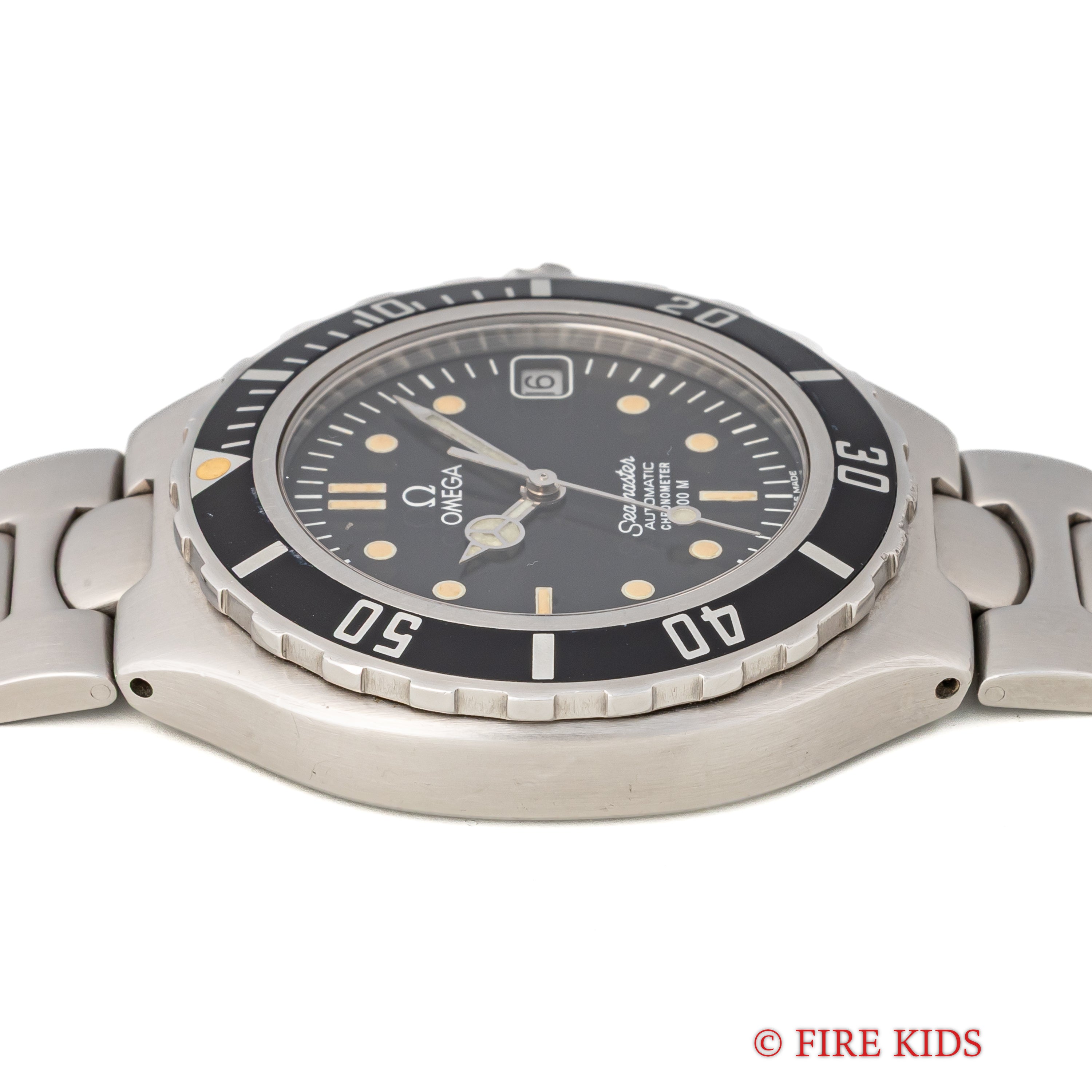 オメガ シーマスター200m プレボンド ミッドサイズ 1988年製 自動巻き ジェンタデザイン