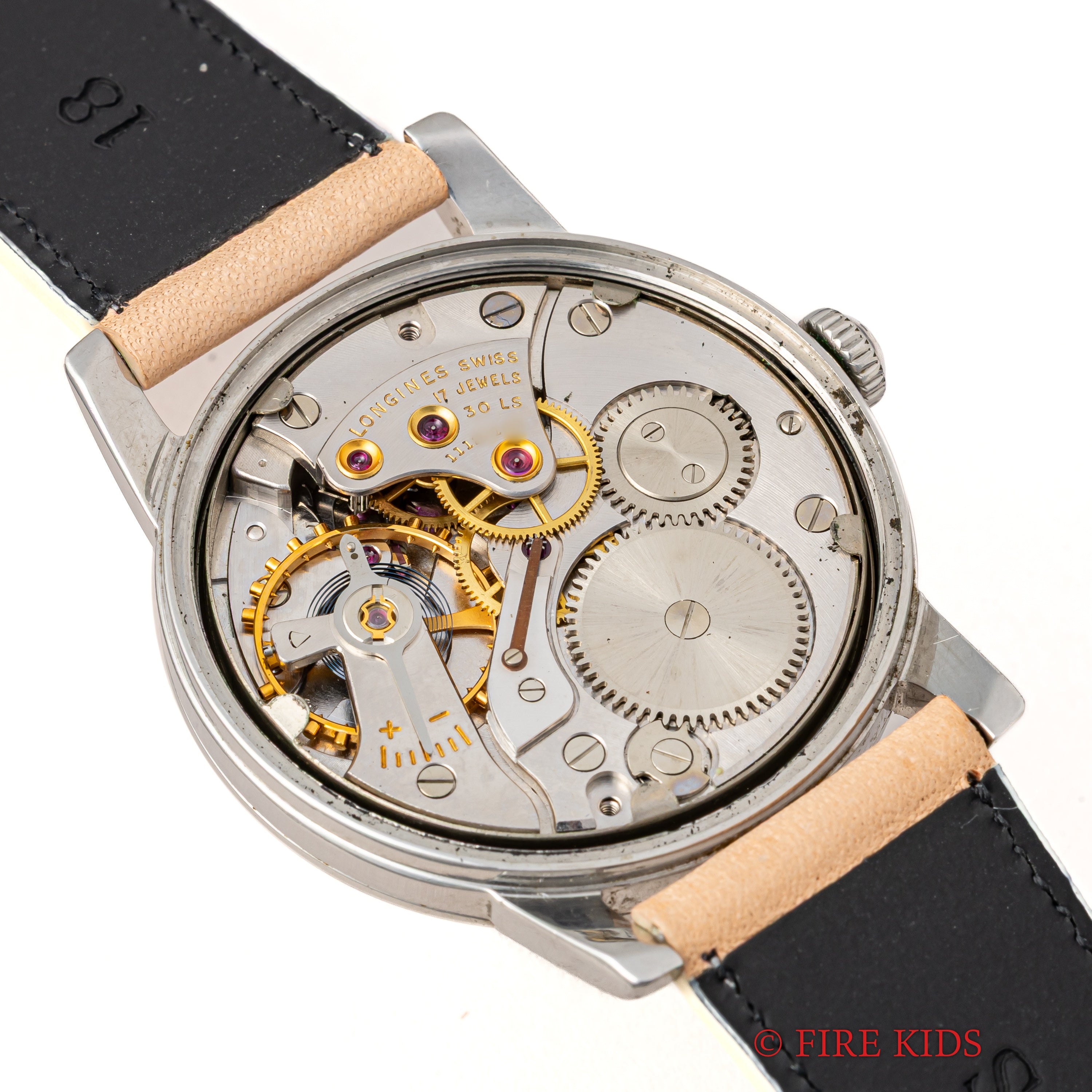 ロンジン ラウンド 飛びアラビアダイアル Ref.7177-1