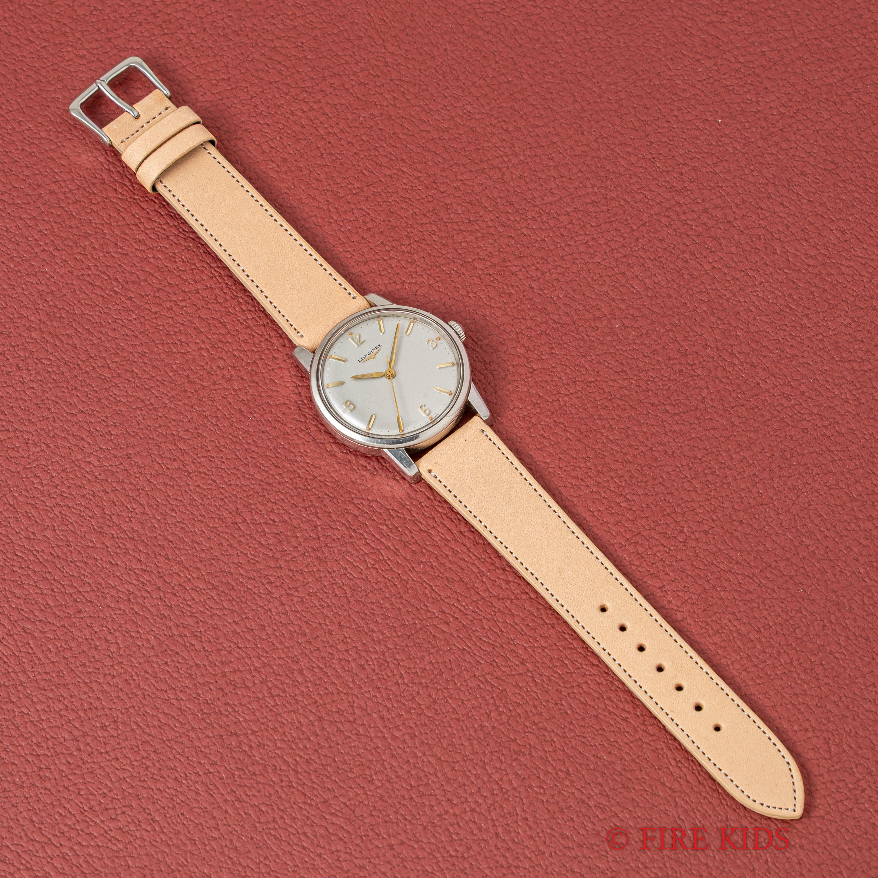 ロンジン ラウンド 飛びアラビアダイアル Ref.7177-1