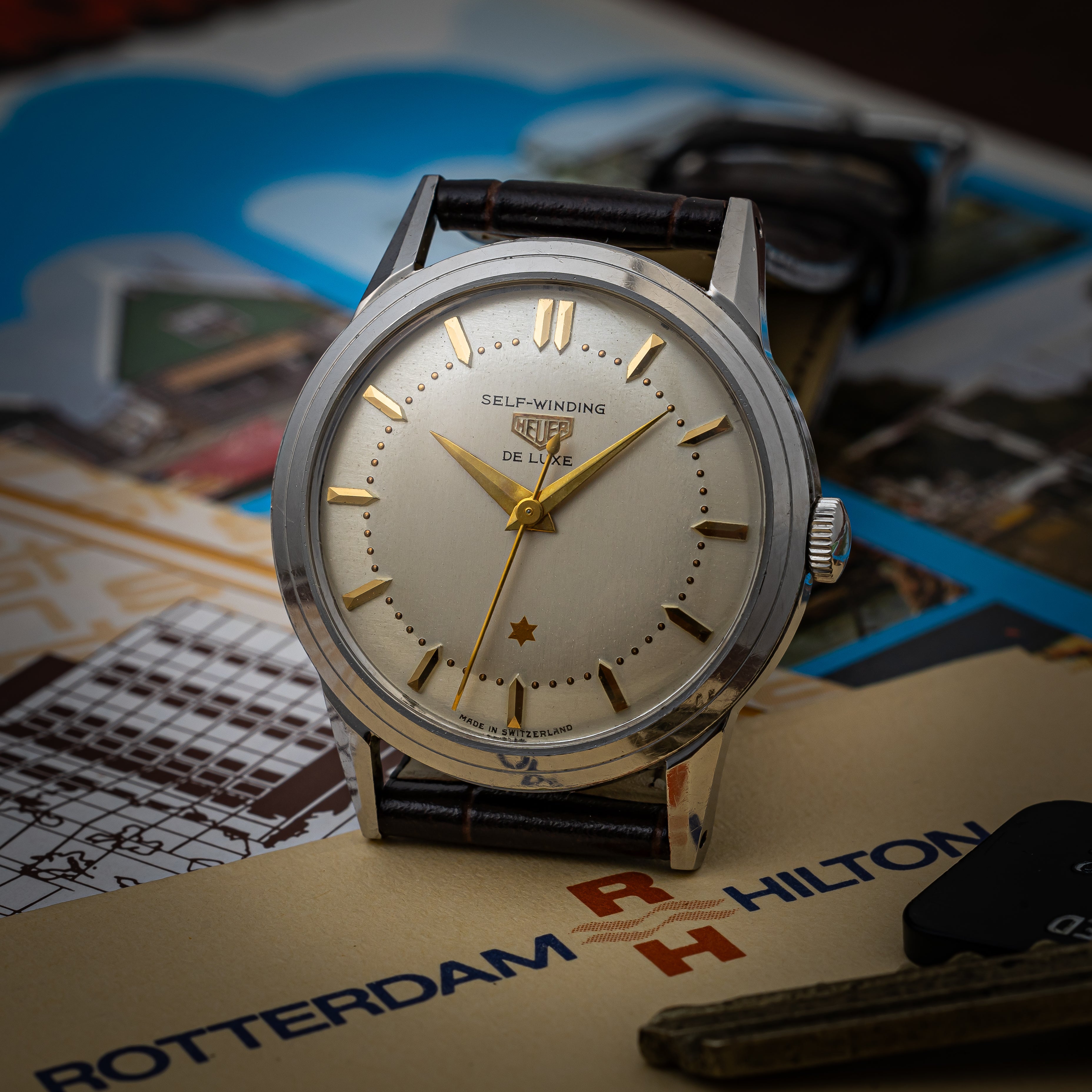 ホイヤー デラックス オートマチック 1960年代製 Cal.1361N