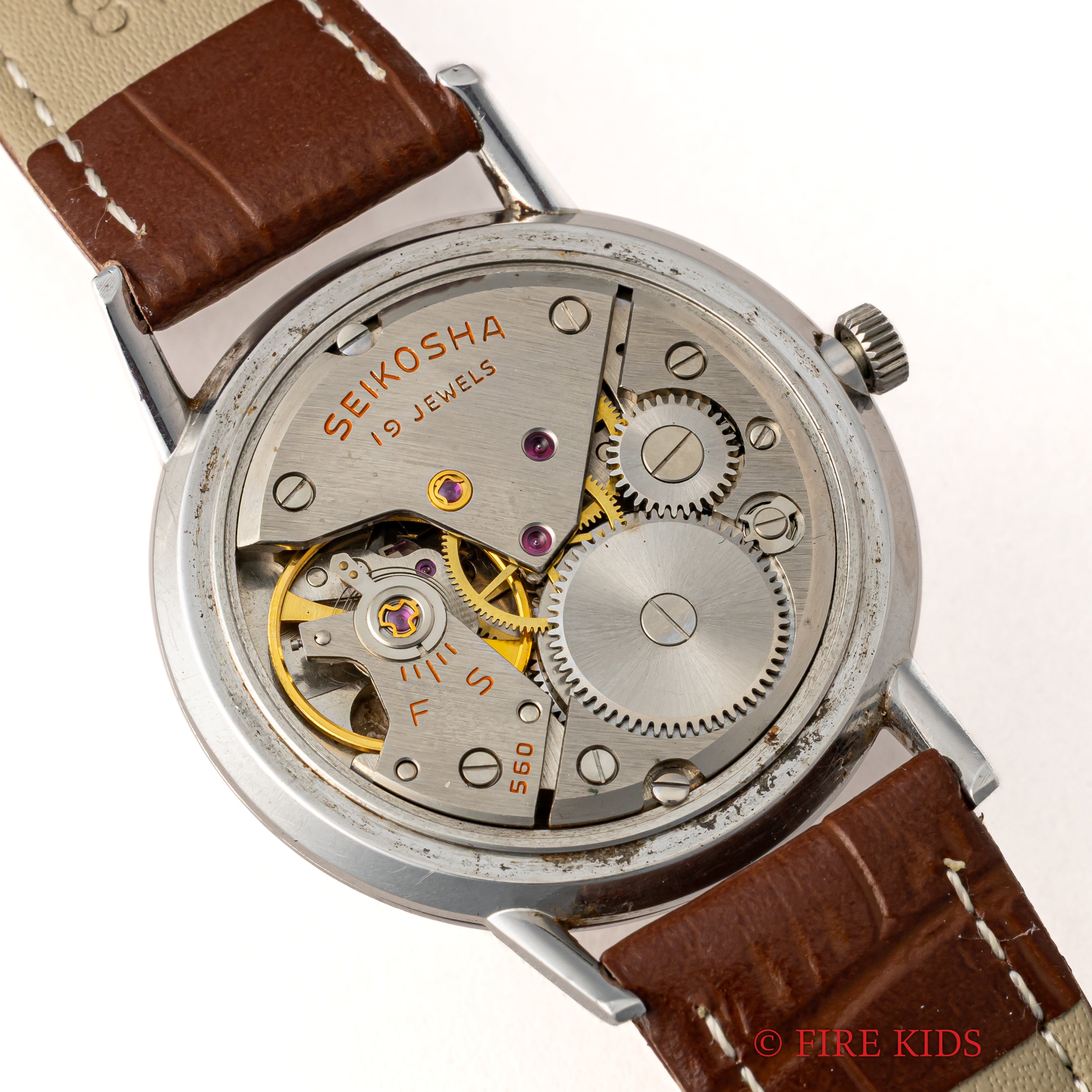 セイコー クラウン 1960年製（昭和35年製） Ref.15002 レコード文字盤 日本交通