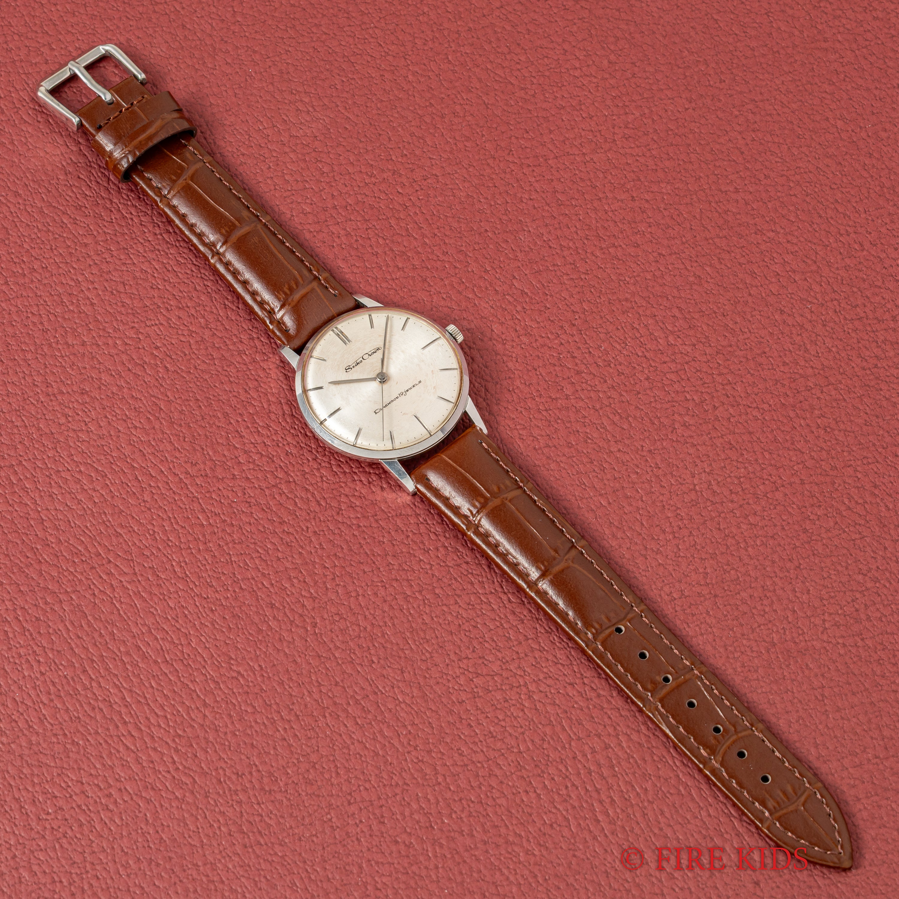 セイコー クラウン 1960年製（昭和35年製） Ref.15002 レコード文字盤 日本交通