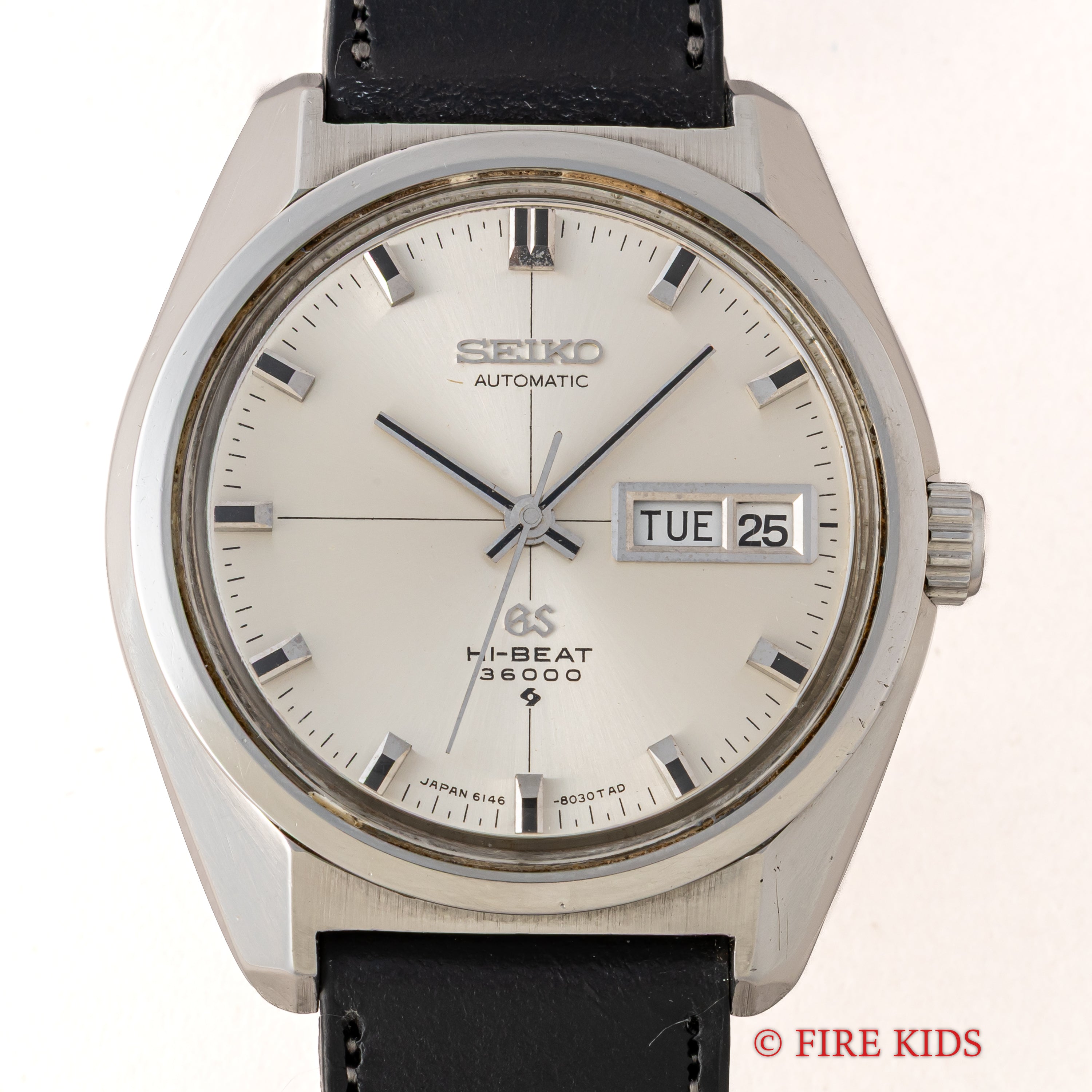 グランドセイコー 1969年製 10振動自動巻 Ref.6146-8000 61GS クロスラインダイヤル ハイビート 36000