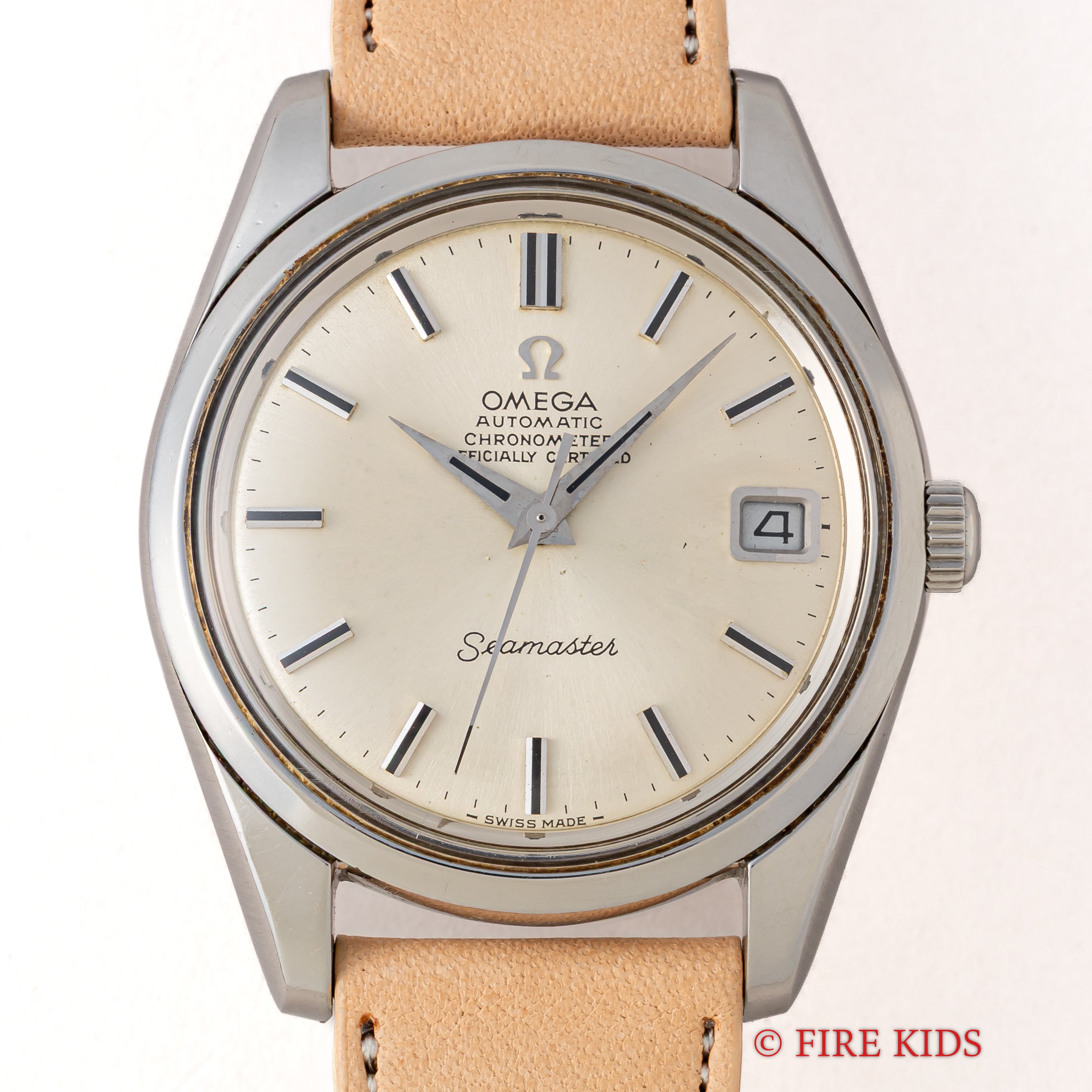 オメガ シーマスタークロノメーター 1969年製 Ref.166.010SP シルバーダイヤル