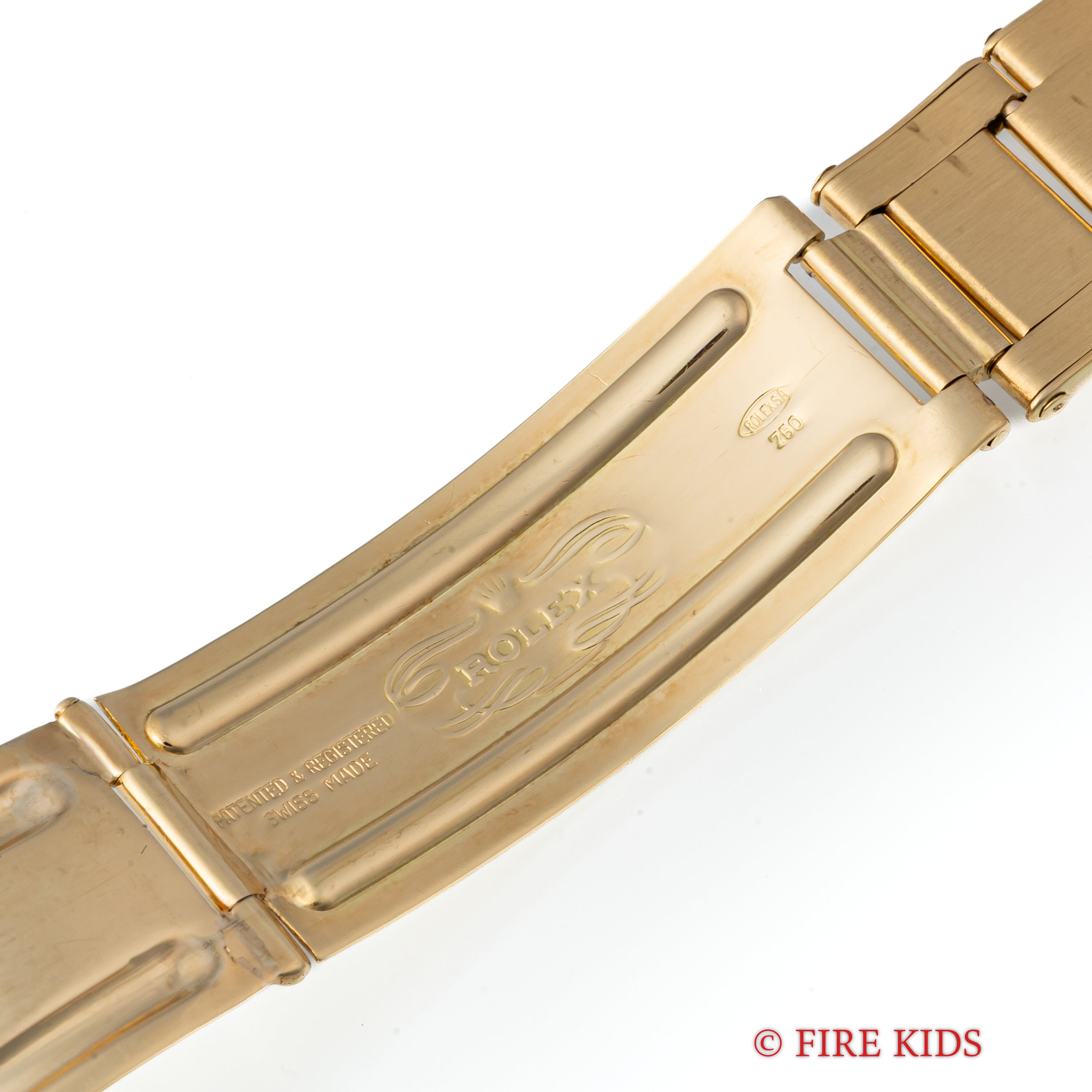 ロレックス 18金無垢GMTマスター Ref.1675 1964年製 ガードレス 茶ツボ ドーフィンハンド 純正金無垢リベットブレス