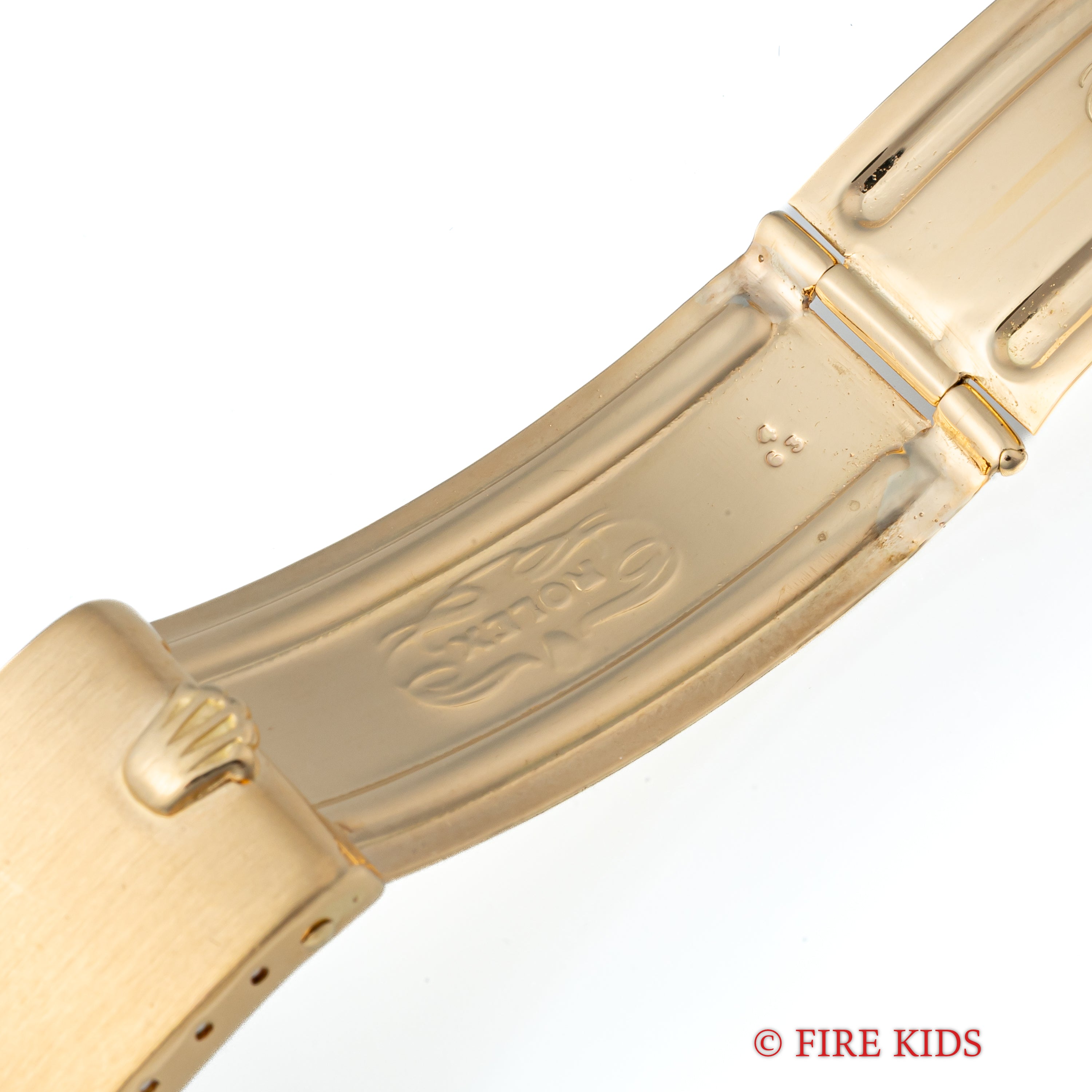 ロレックス 18金無垢GMTマスター Ref.1675 1964年製 ガードレス 茶ツボ ドーフィンハンド 純正金無垢リベットブレス