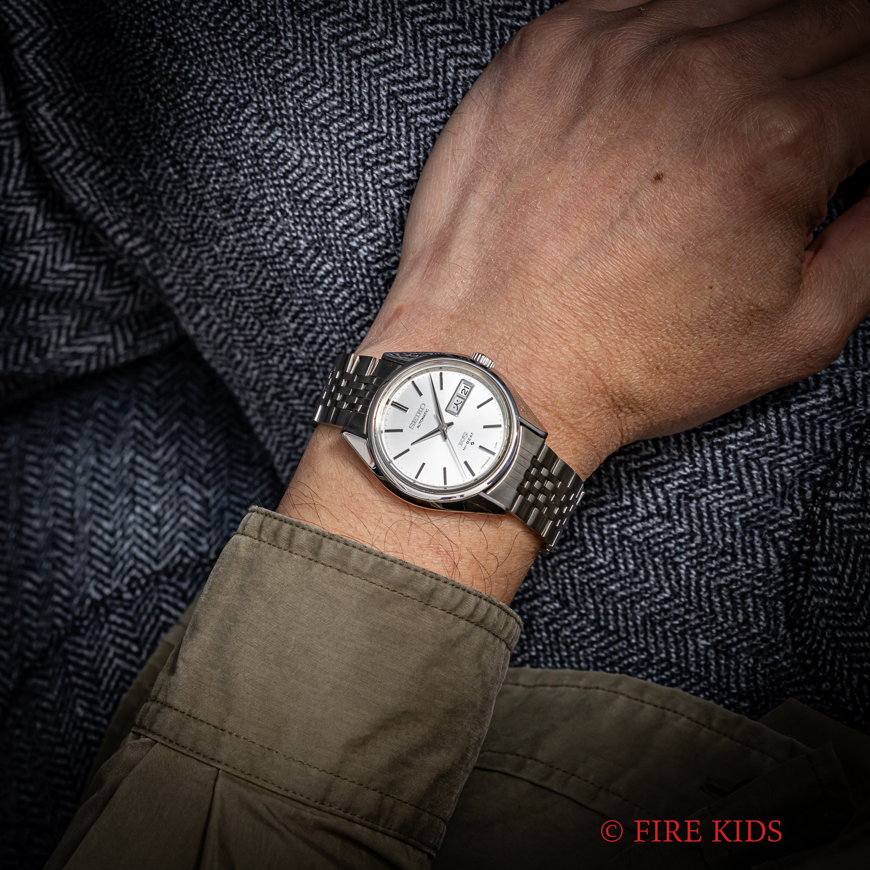 セイコー キングセイコー 56KS Ref.5626-7111 1973年製 ハイビート自動巻 純正ブレス