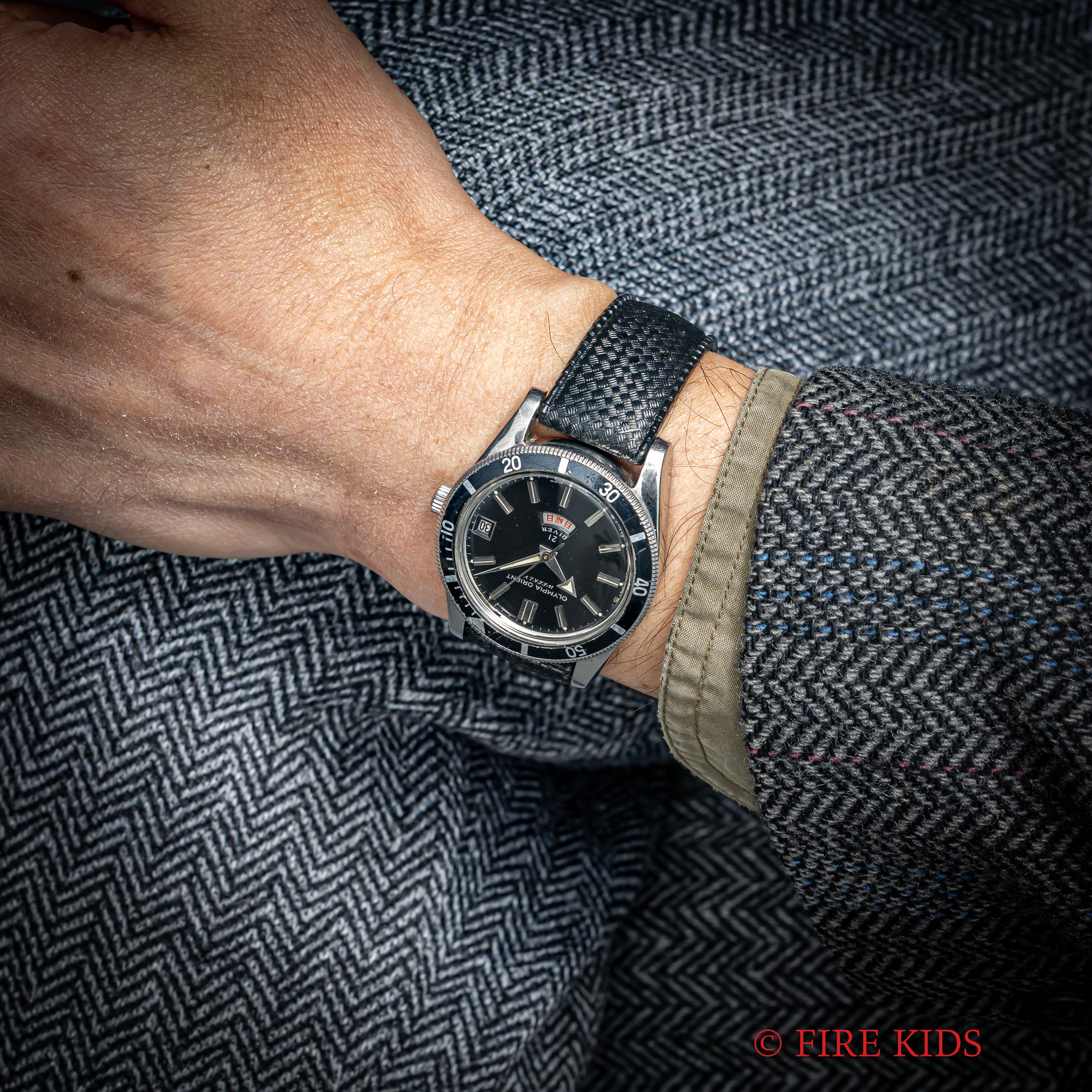 オリンピア オリエント ウィークリー 21ダイバー 1960年代 日本語曜日