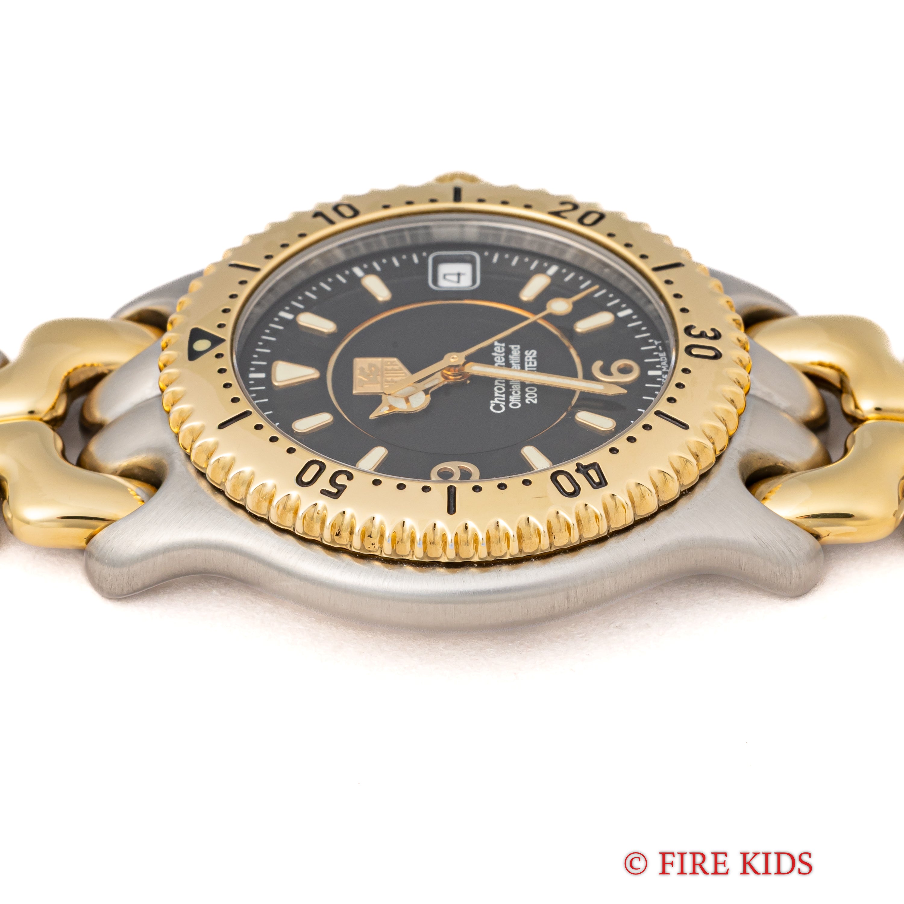 タグホイヤー セルシリーズ クロノメーター 自動巻き コンビ 1995年