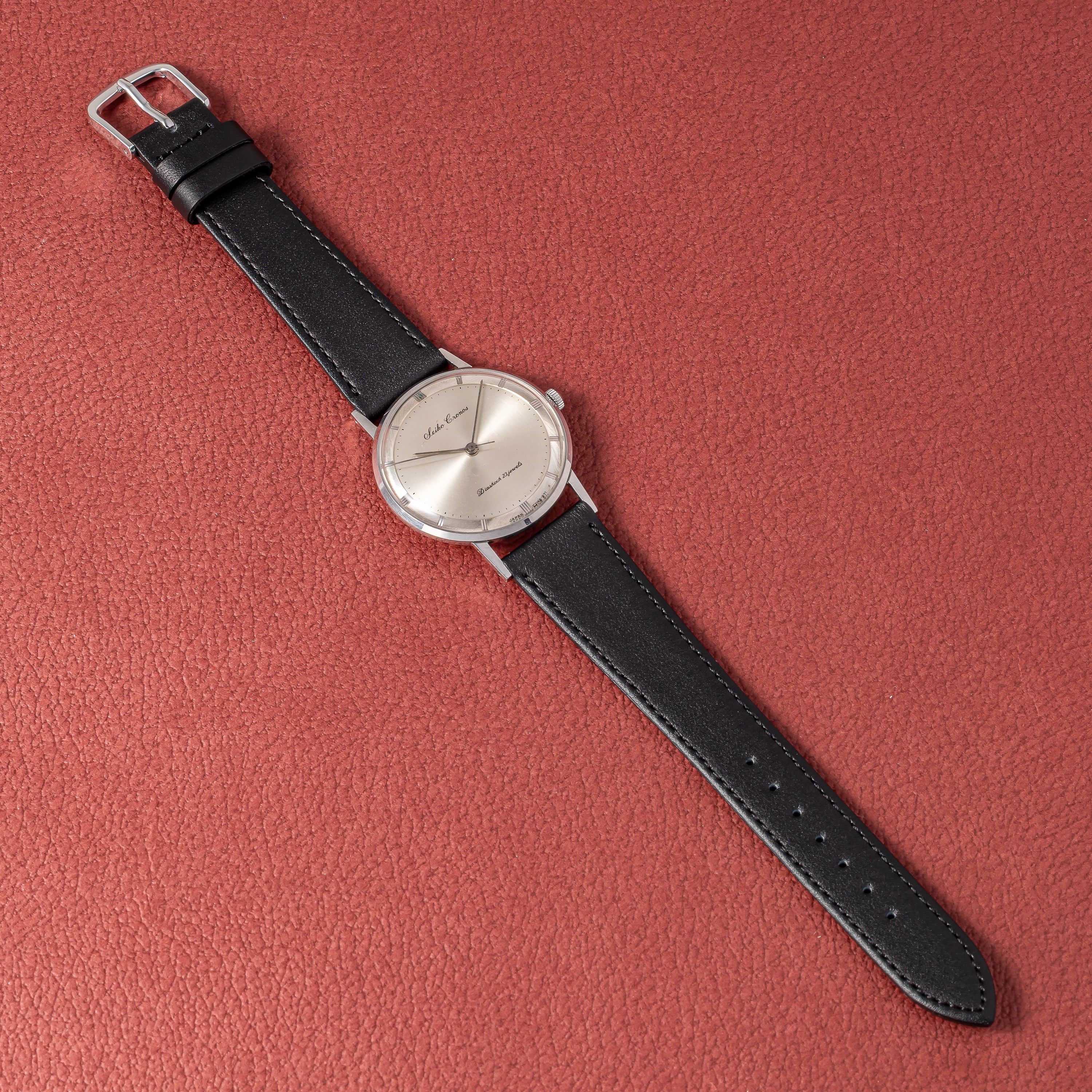 【精度良好】SEIKO クロノス 1958年製 ビンテージ手巻き時計 中古SEIKO Cronos セイコー クロノス J14023A 手巻き