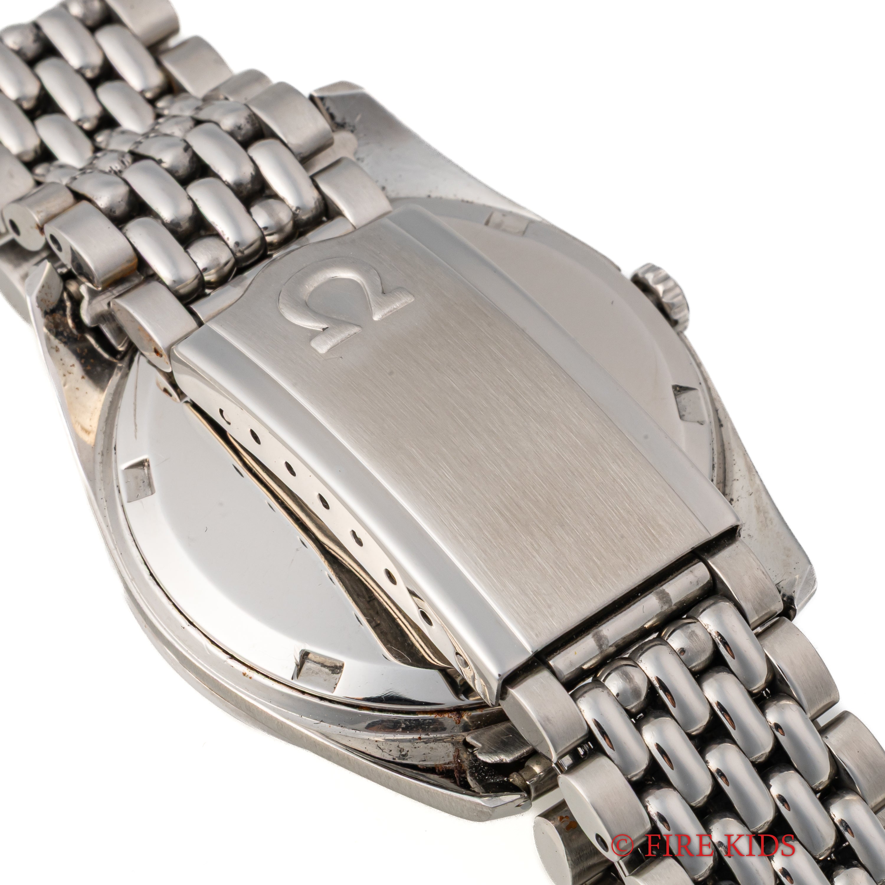 オメガ シーマスター 1971年製 Ref.166.010 自動巻 Cal.564 パティーナダイヤル 純正ライスブレス