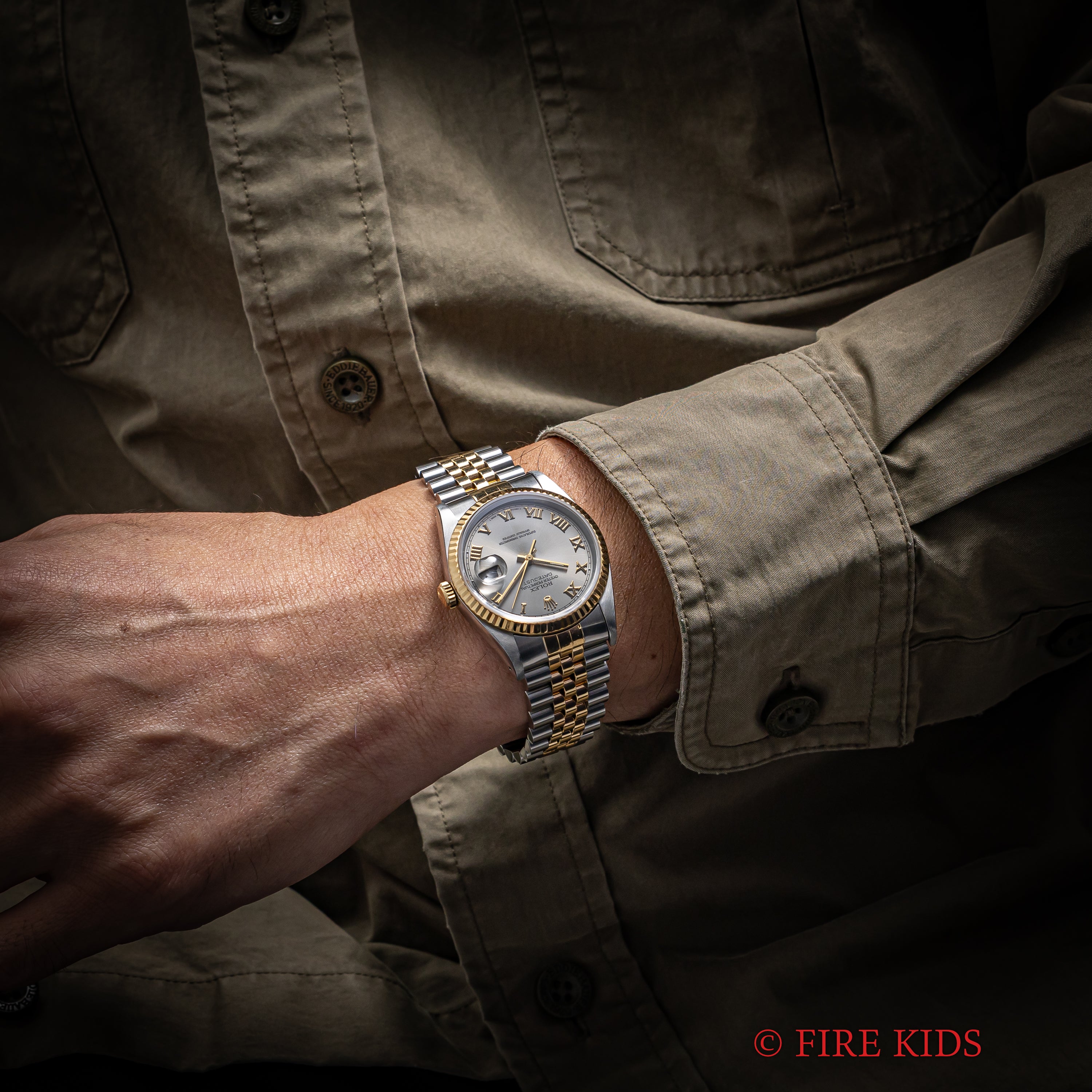 ロレックス 16233 ジュビリーブレス用 純正コンビ駒　余り駒　5コマ ロレックス 16233 ジュビリーブレス用 純正コンビ駒 余り駒 5コマ