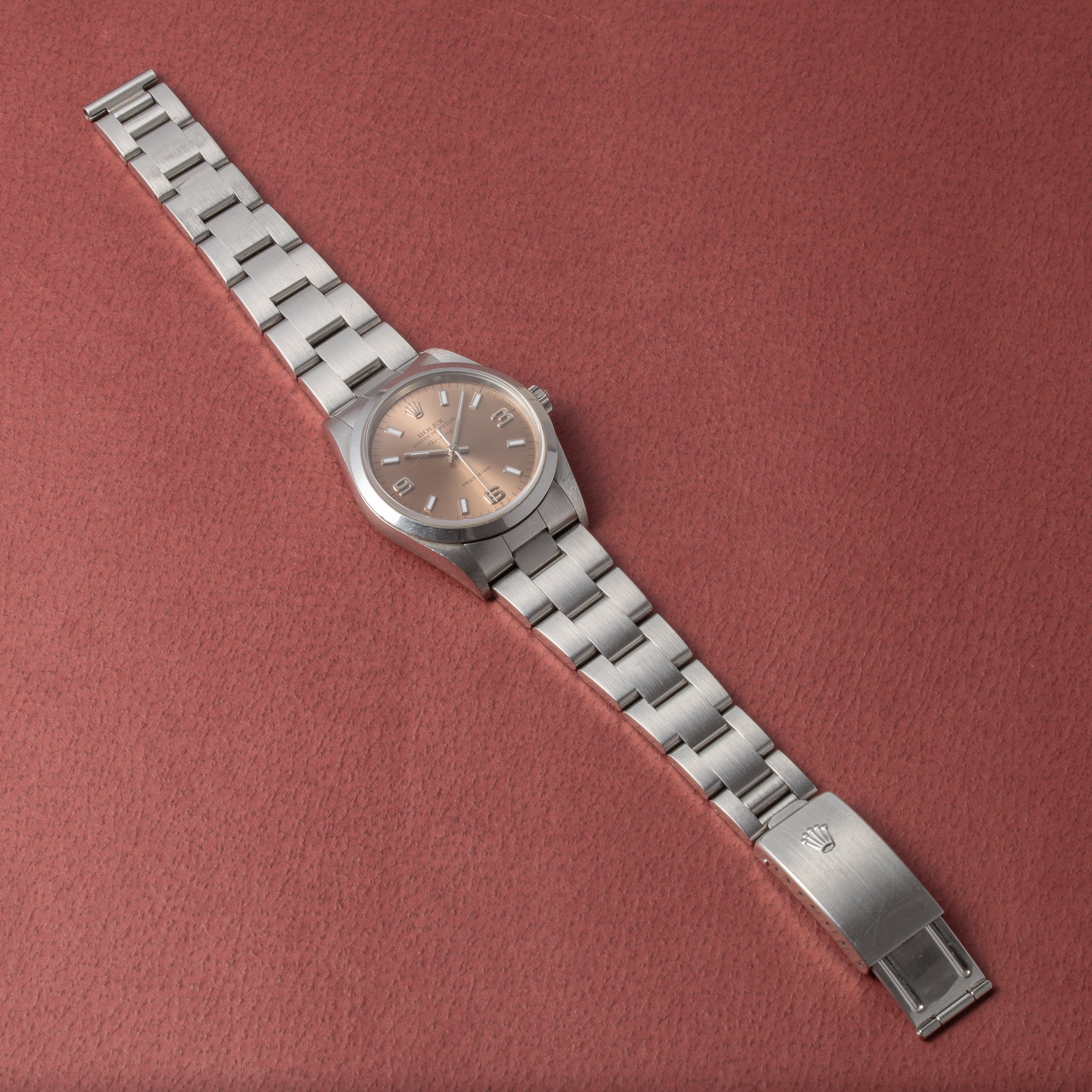 ロレックス エアキング 2000年～2001年製 Ref.14000 ピンクダイヤル