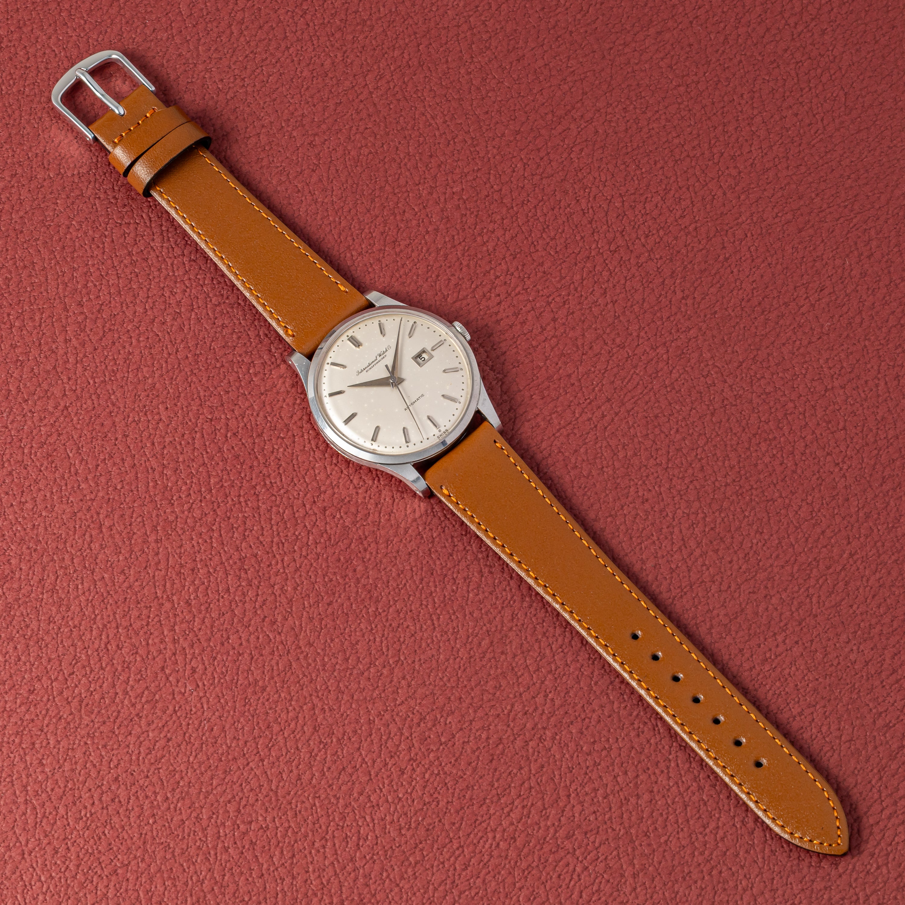 IWC ペラトン式オートマチック Cal.8531 1962年製 寄り目デイト ラウンドケース