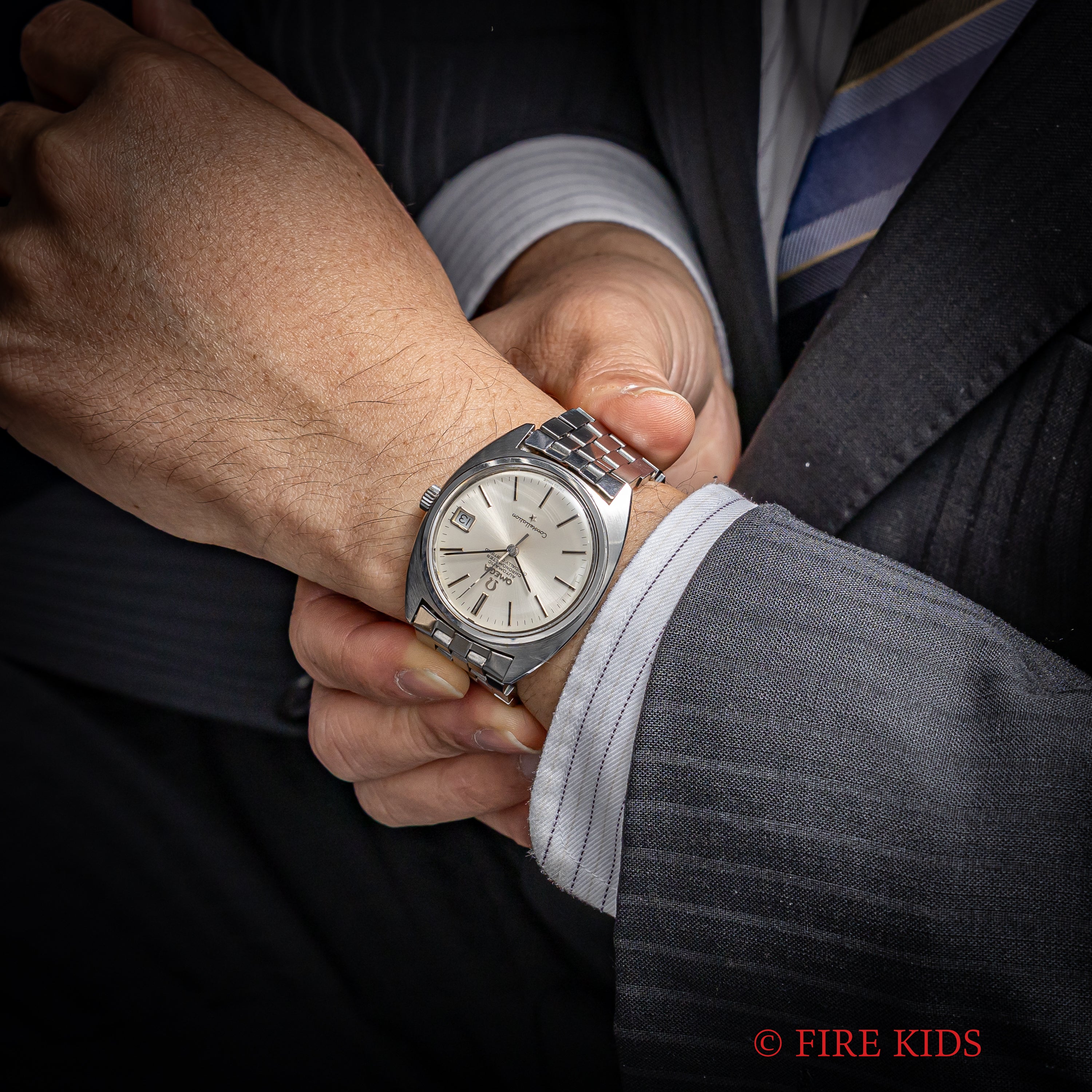 オメガ コンステレーション ジェンタデザイン前期型 1967年製 Ref.168.017 純正ブレス