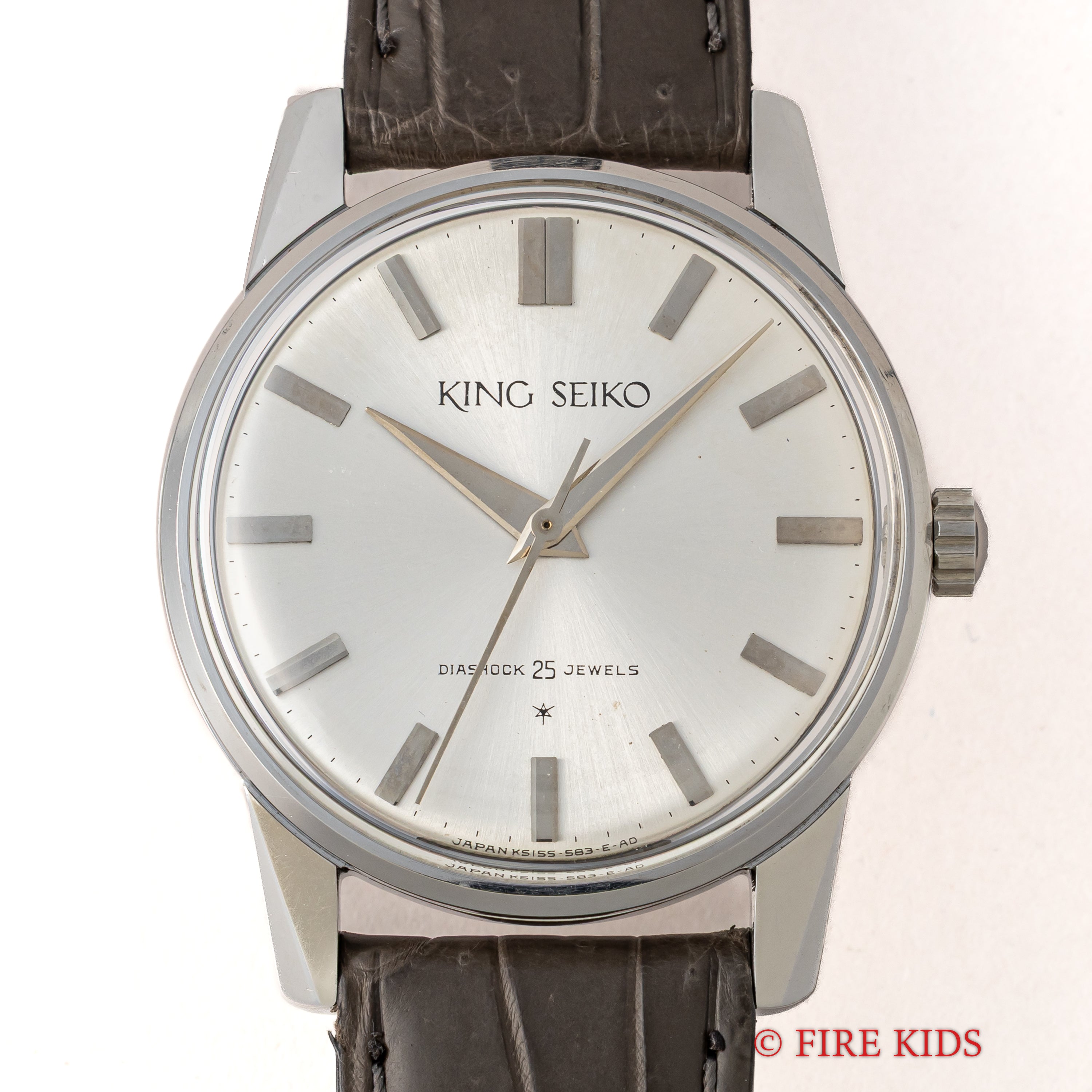 キングセイコー ファーストモデル ステンレスケース ADダイヤル 1961年製 Ref.15034KS 手巻き