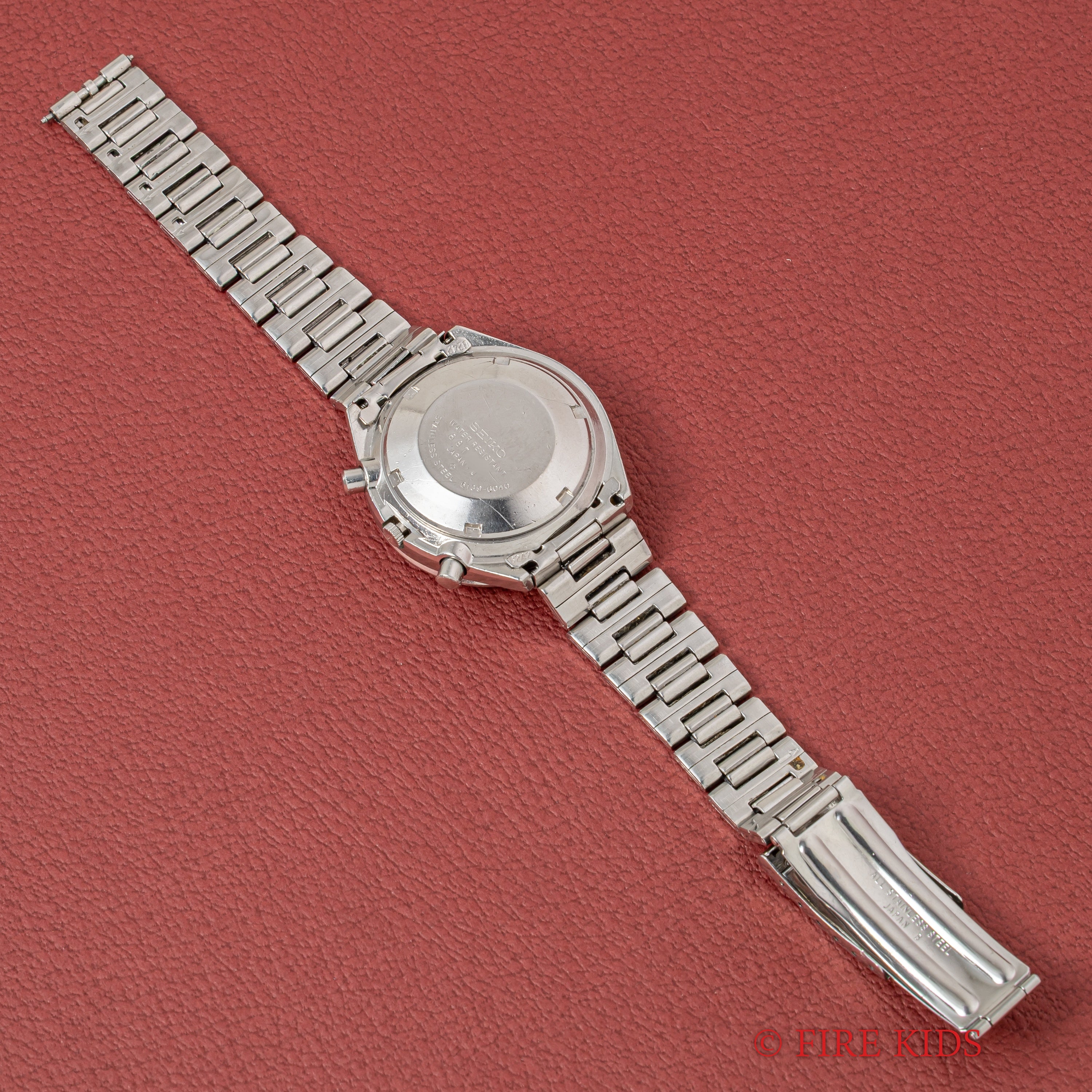 セイコー 5スポーツ スピードタイマー 1966年製 Ref.6139-6040 ゴーストベゼル ブレス付き