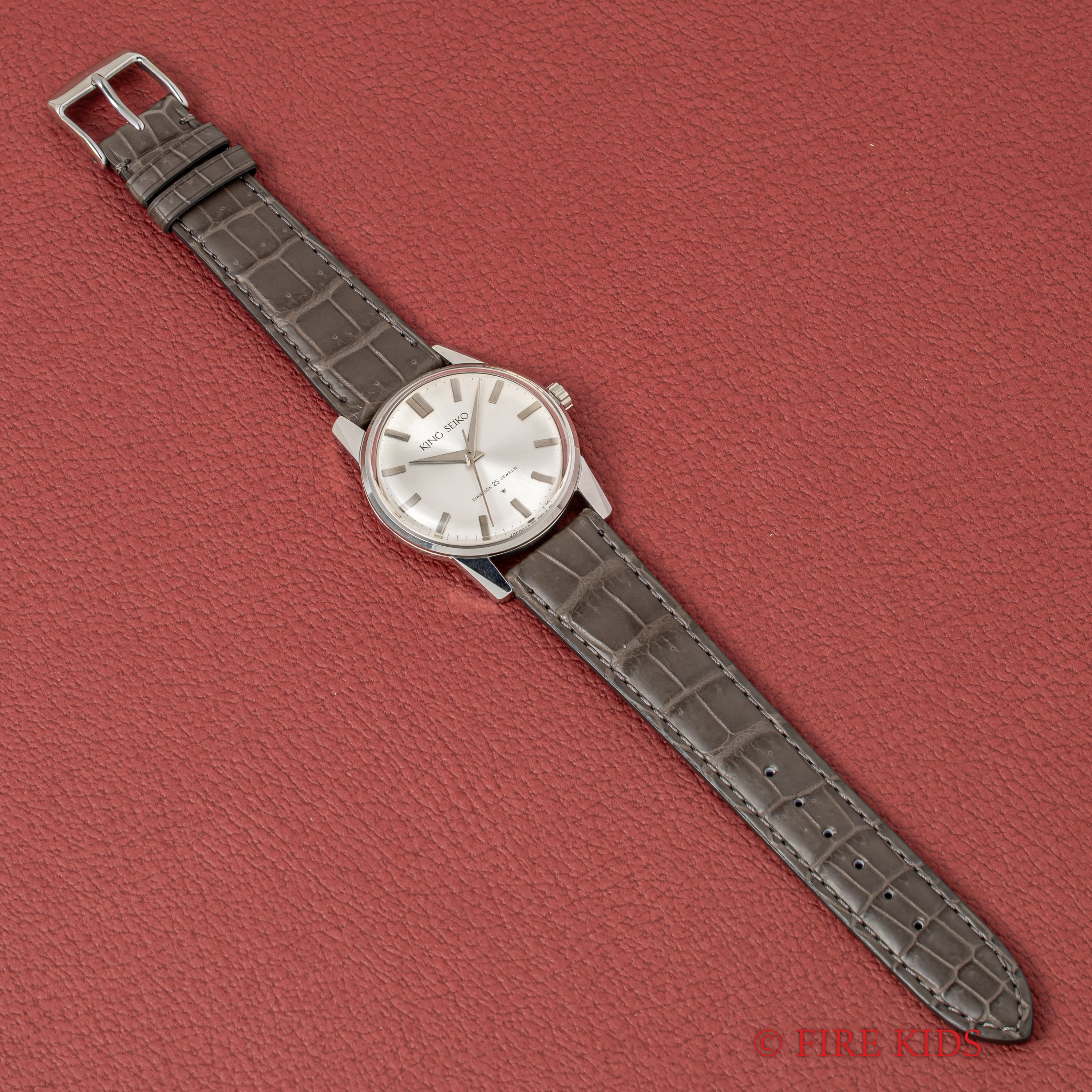 キングセイコー ファーストモデル ステンレスケース ADダイヤル 1961年製 Ref.15034KS 手巻き